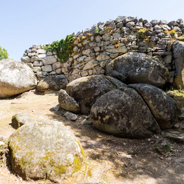 Fort at Cucuruzzu, Corsica.