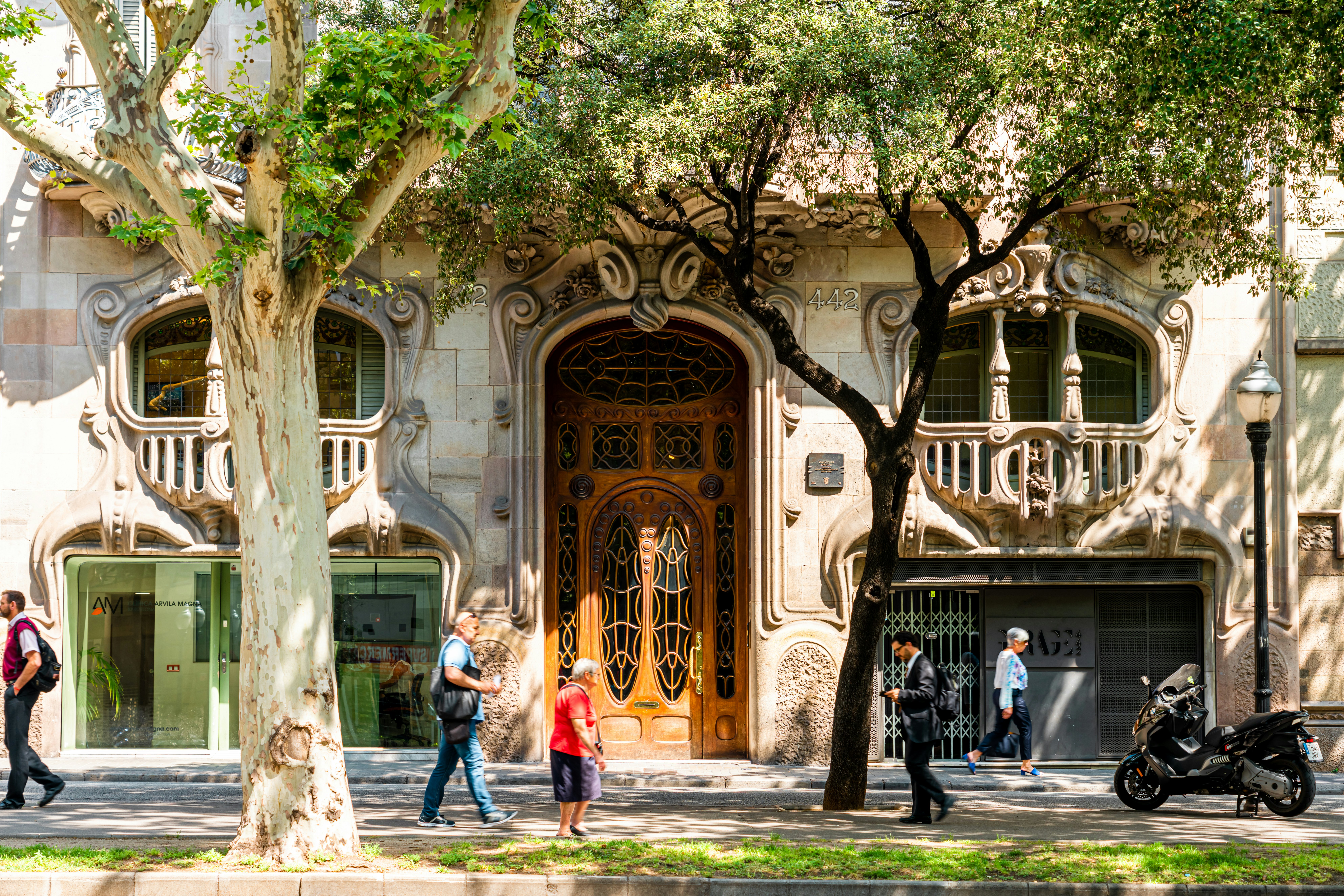 House Comalat (Casa Comalat) is a modernist building in Barcelona, build by Salvador Valeri in 1911.