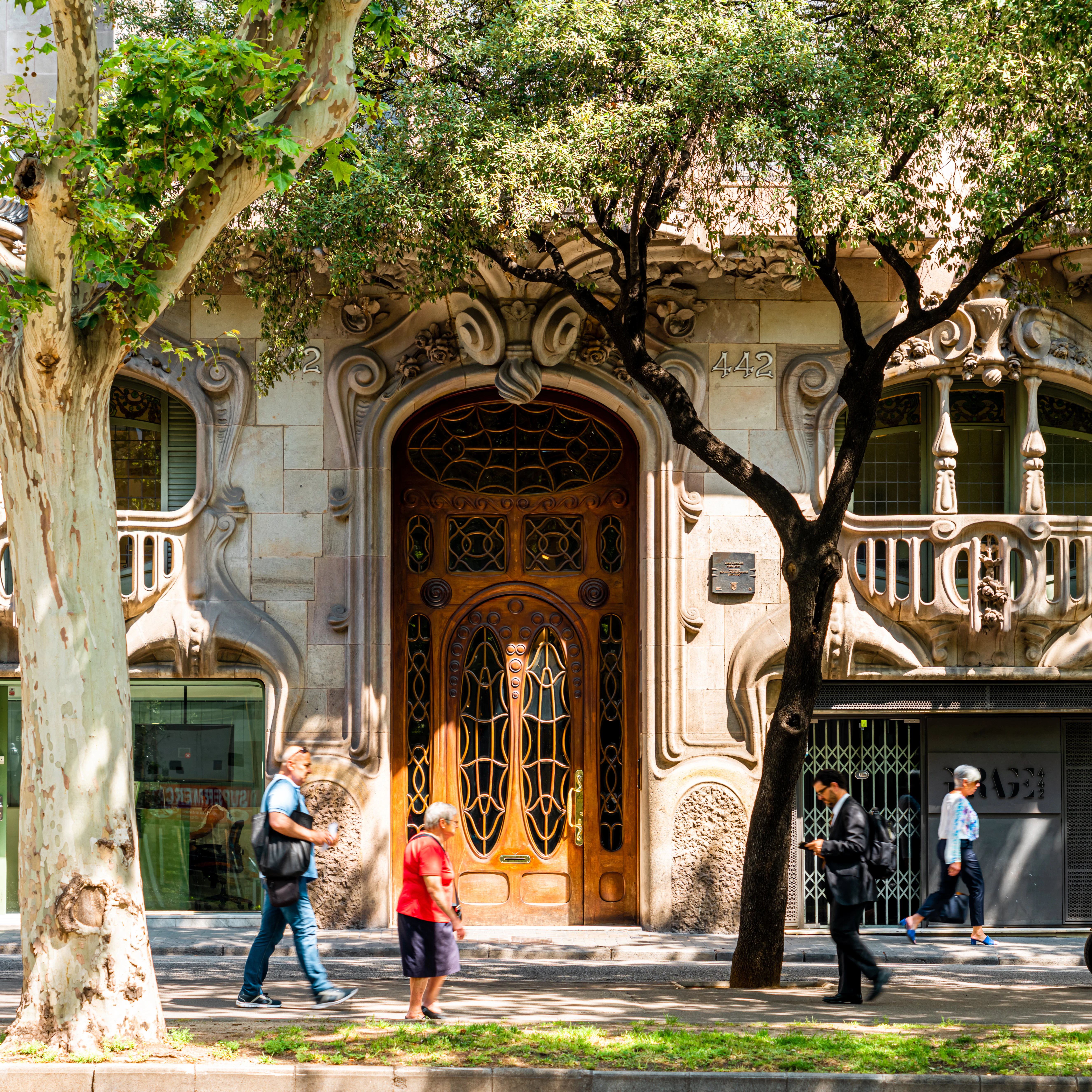 House Comalat (Casa Comalat) is a modernist building in Barcelona, build by Salvador Valeri in 1911.