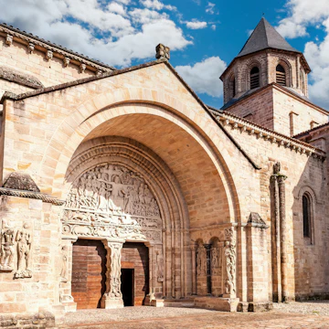 Abbey of Saint-Pierre in Beaulieu-sur-Dordogne.