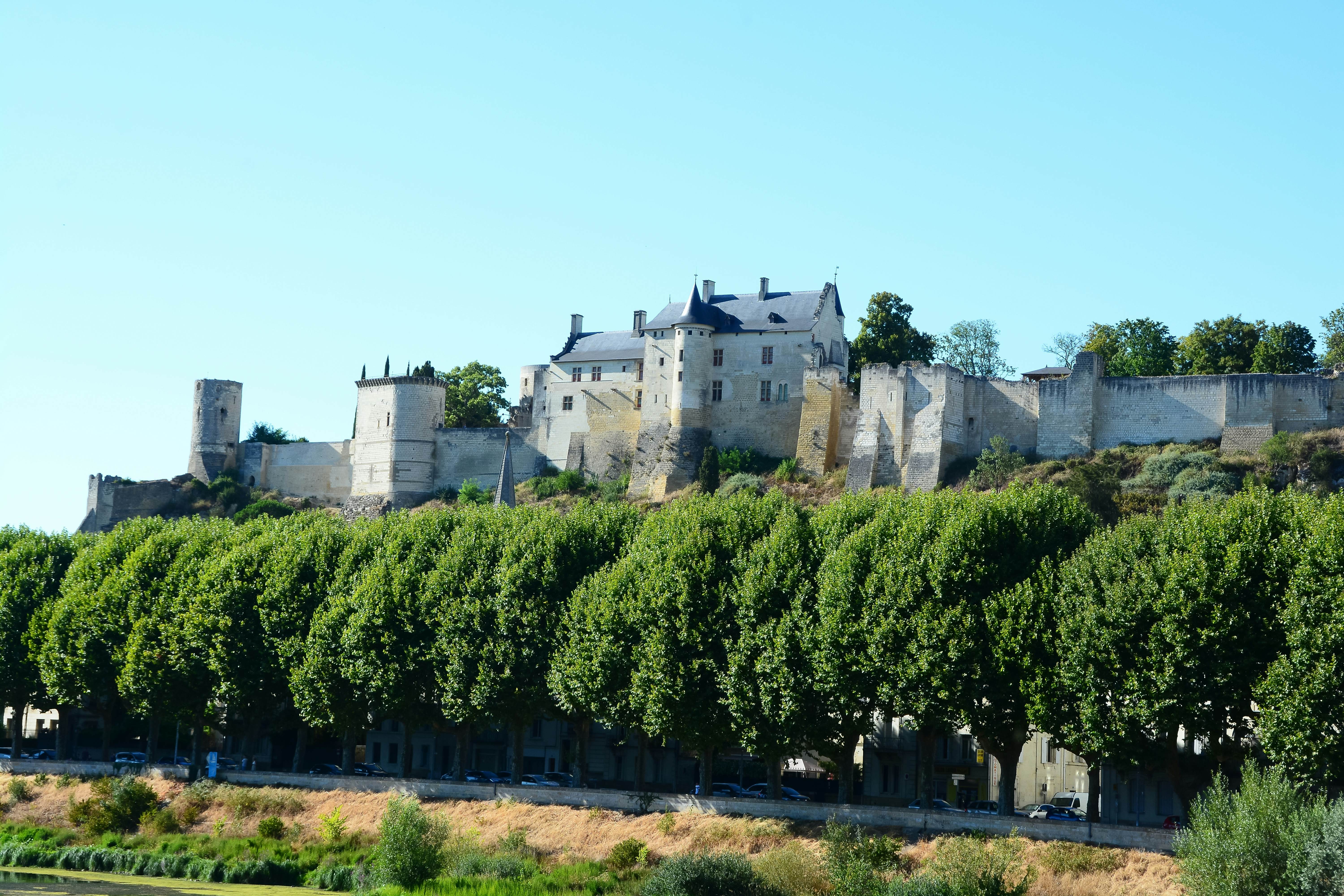 Chinon and Royal Fortress of Chinon.