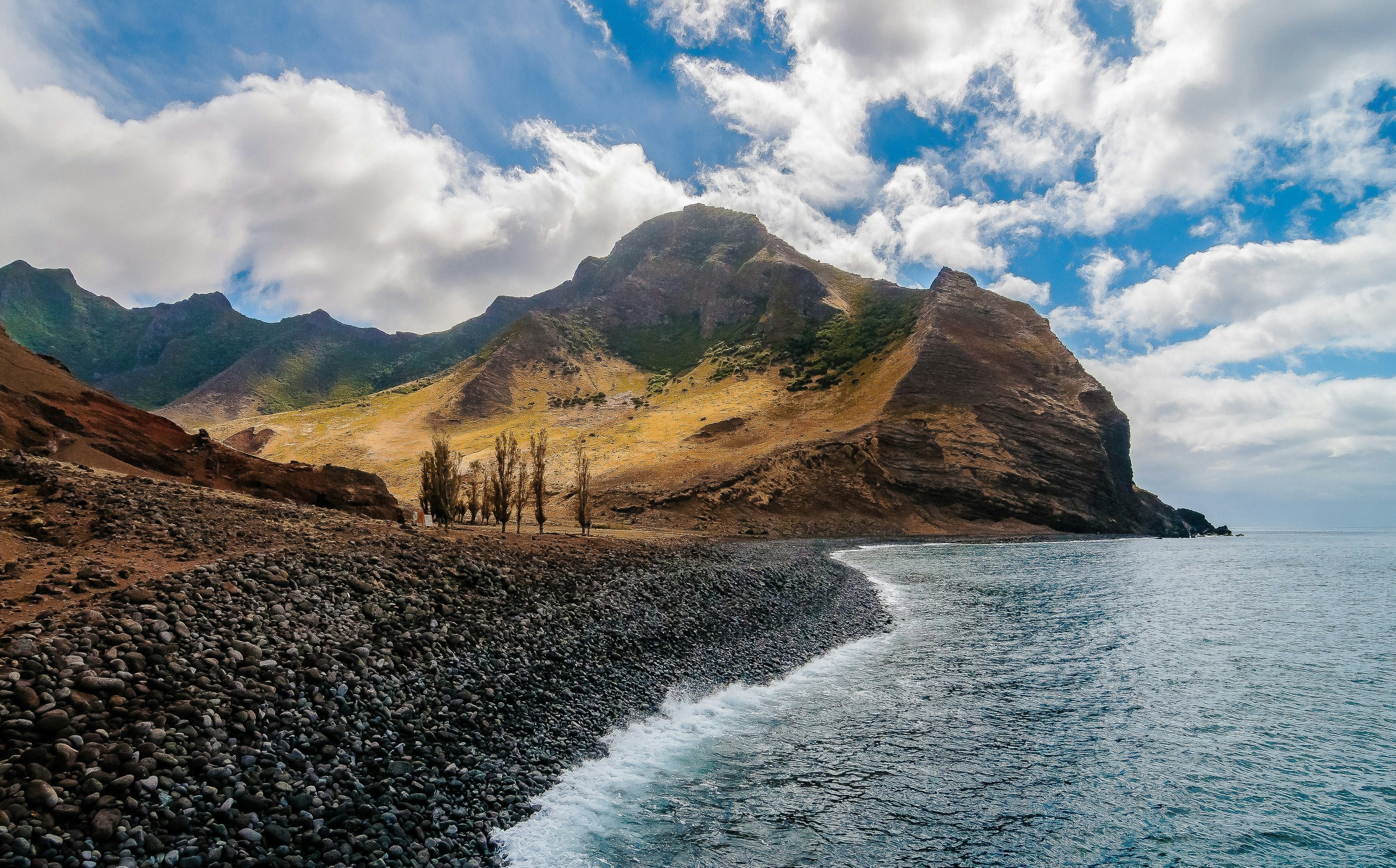 Robinson Crusoe Island in Juan Fernandez National Park, Chile.