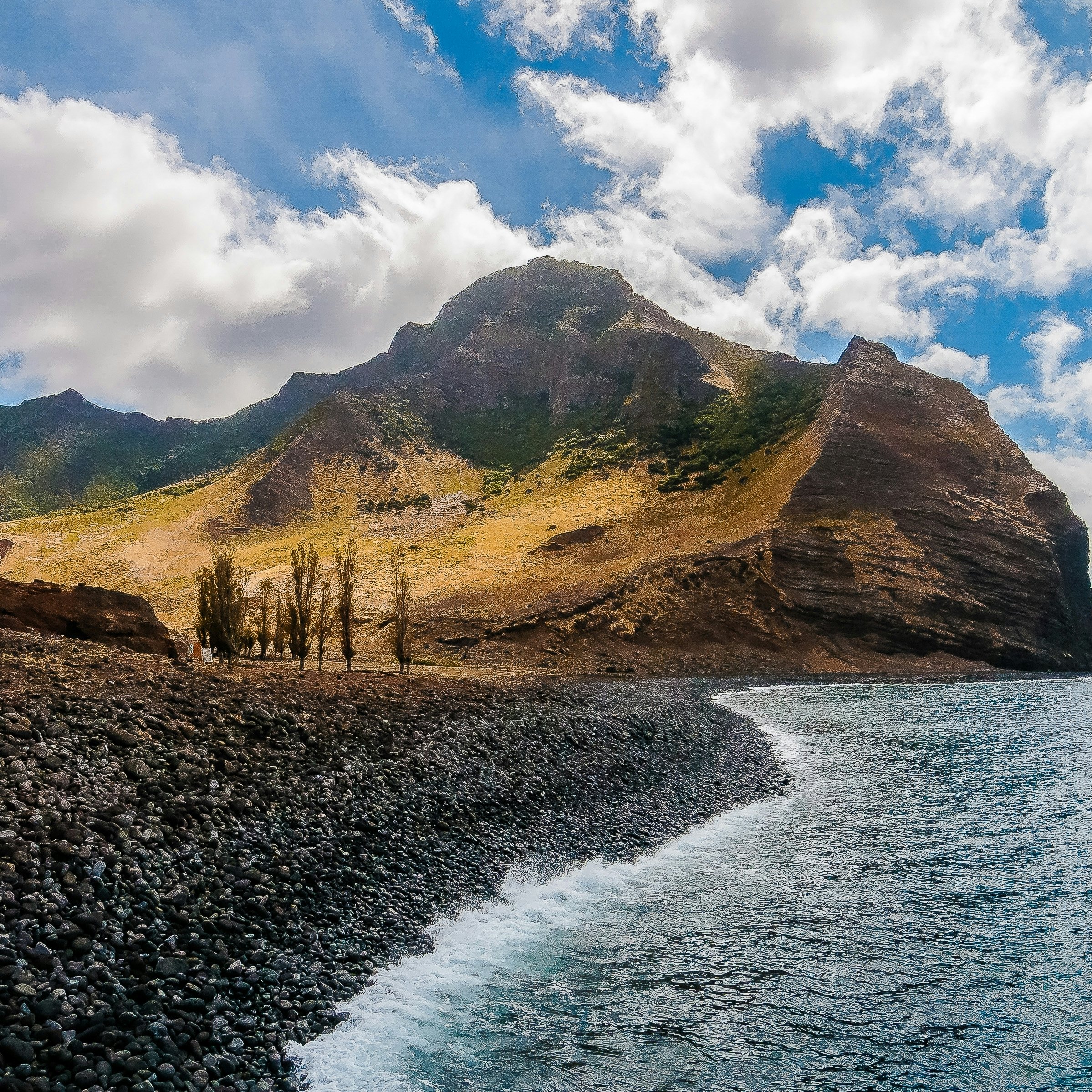 Robinson Crusoe Island in Juan Fernandez National Park, Chile.