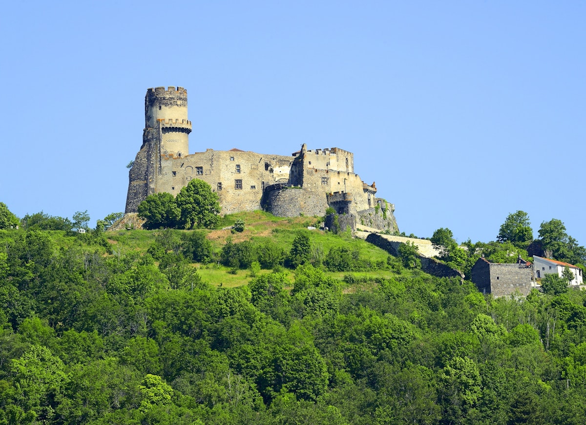 The medieval castle of Tournoel.