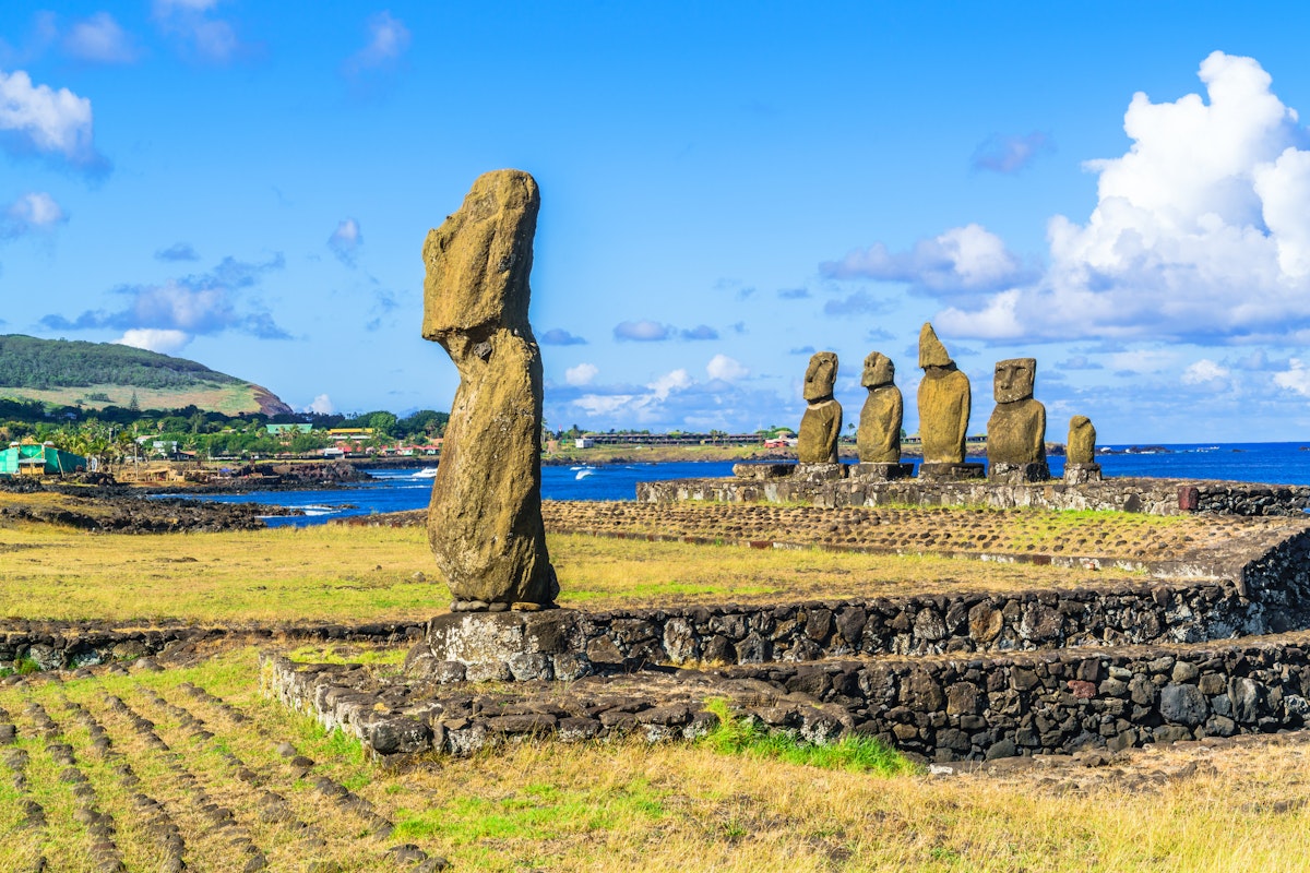 Ahu Tahai and Ahu Vai Uri, Easter Island, Chile.