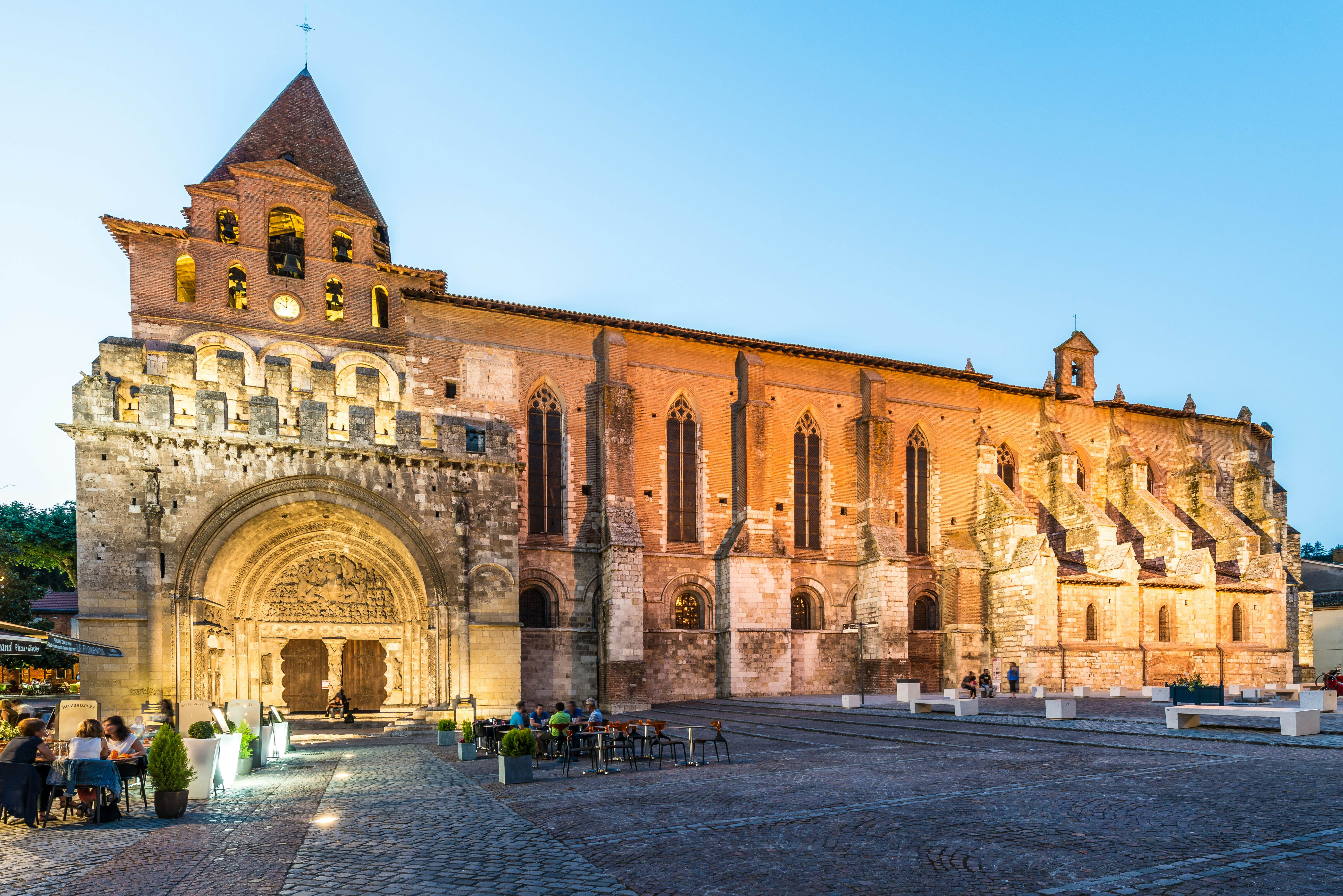 Saint Pierre Abbey in Moissac, France.