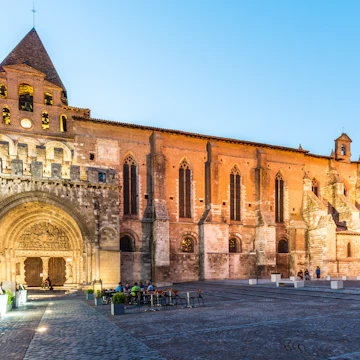 Saint Pierre Abbey in Moissac, France.