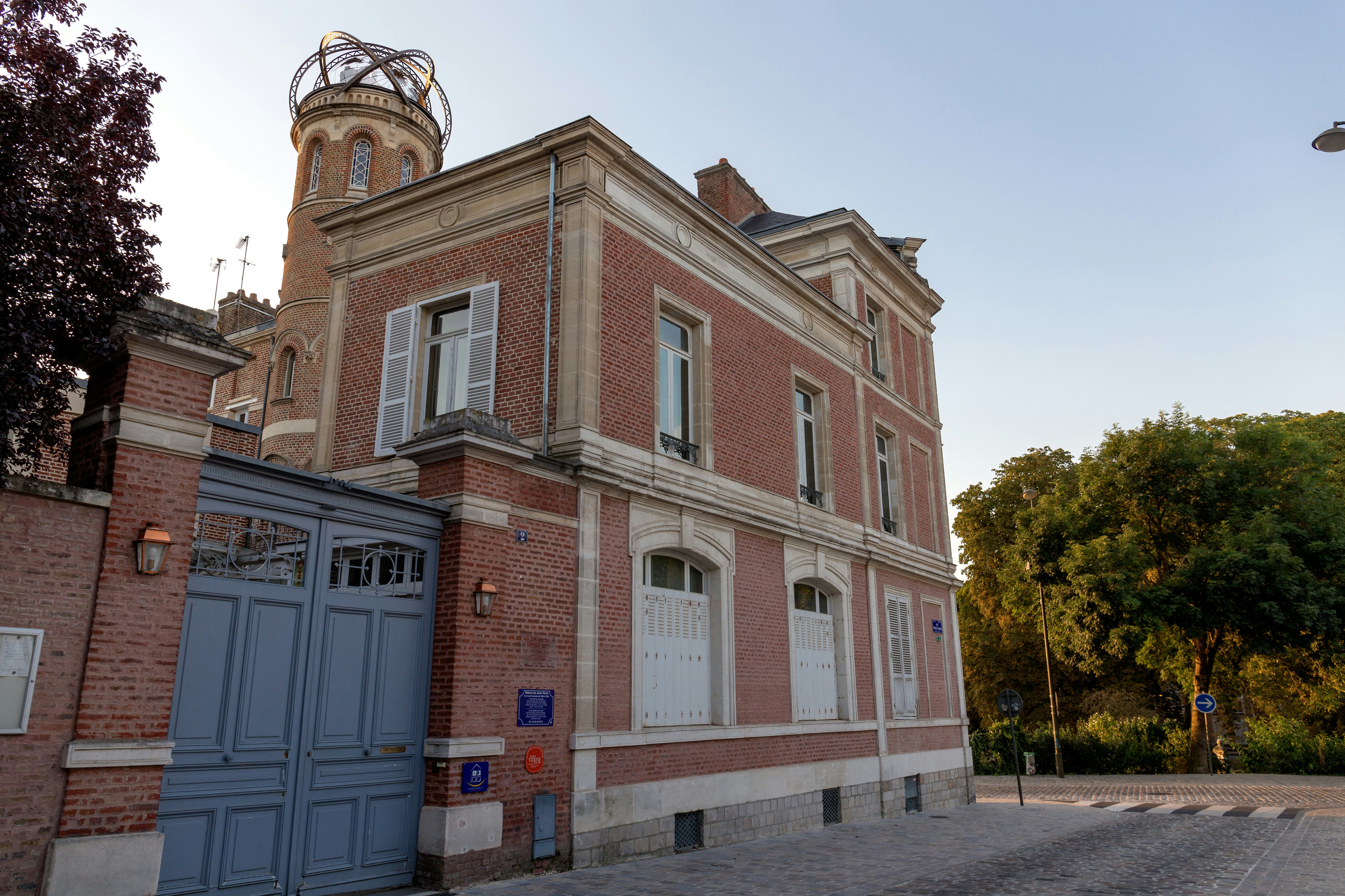 House-museum of Jules Verne in Amiens, France.