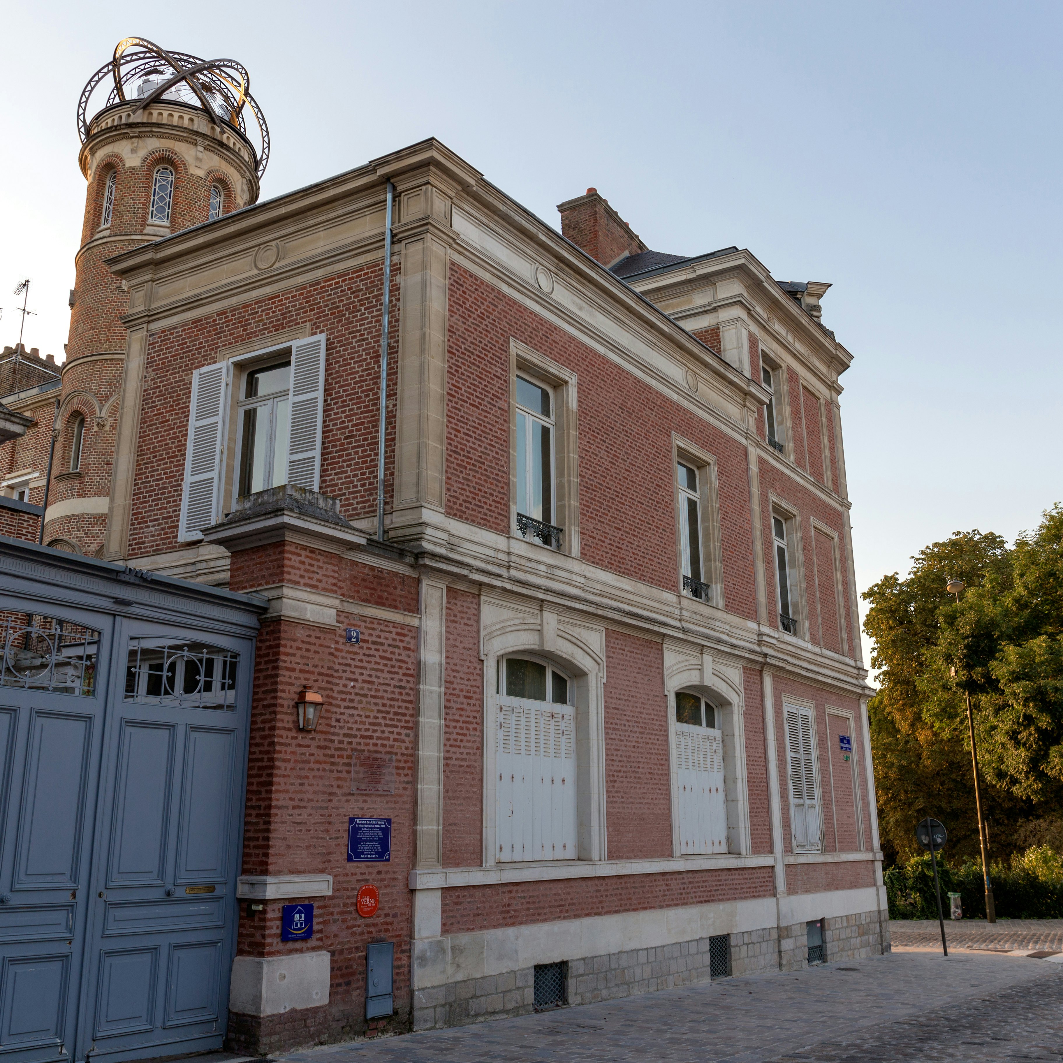 House-museum of Jules Verne in Amiens, France.