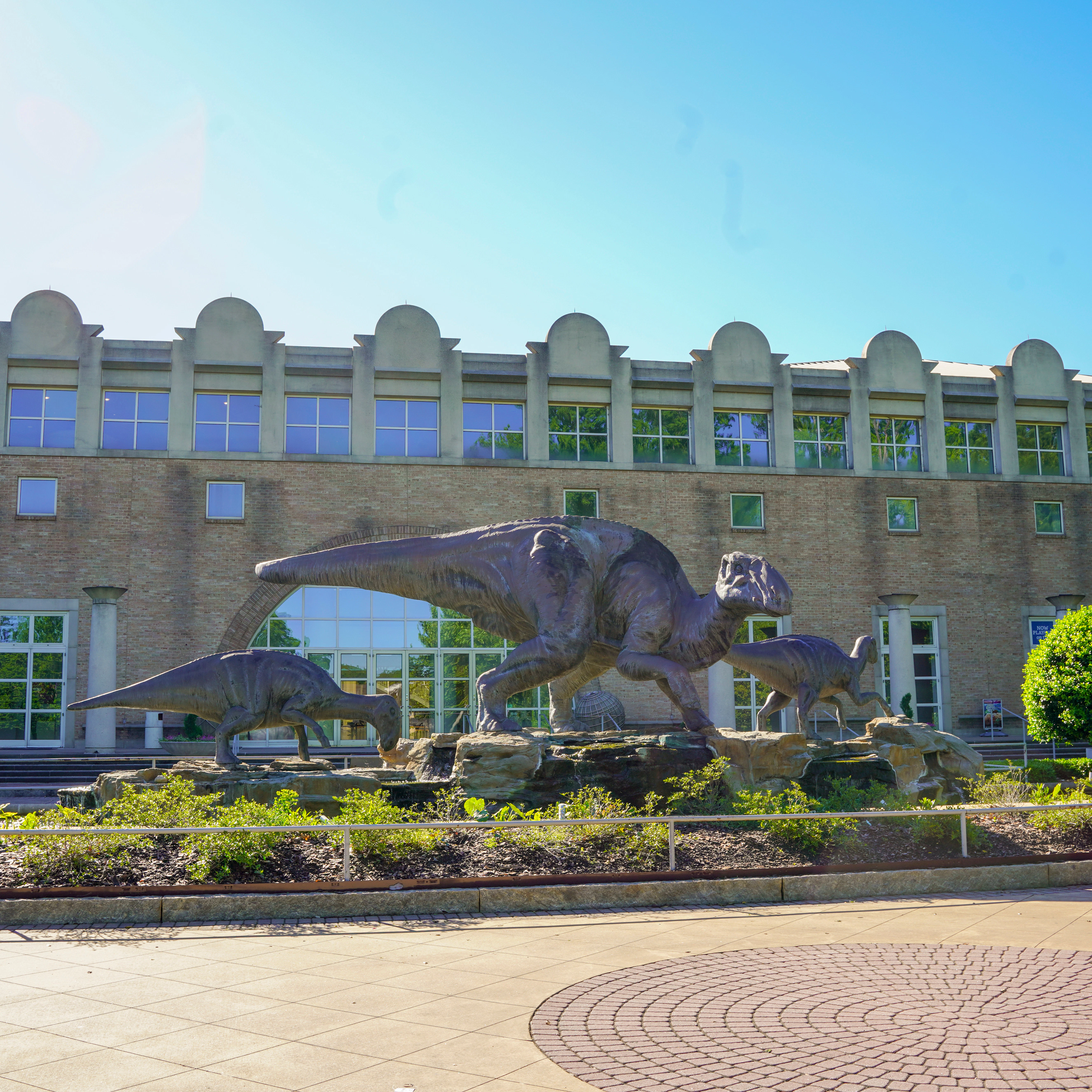 Facade of Fernbank Museum of Natural History in Atlanta.