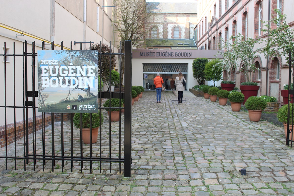 Eugene Boudin Museum in Honfleur, France.