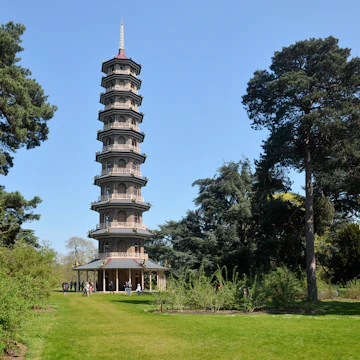 The Great Pagoda at Kew Gardens.