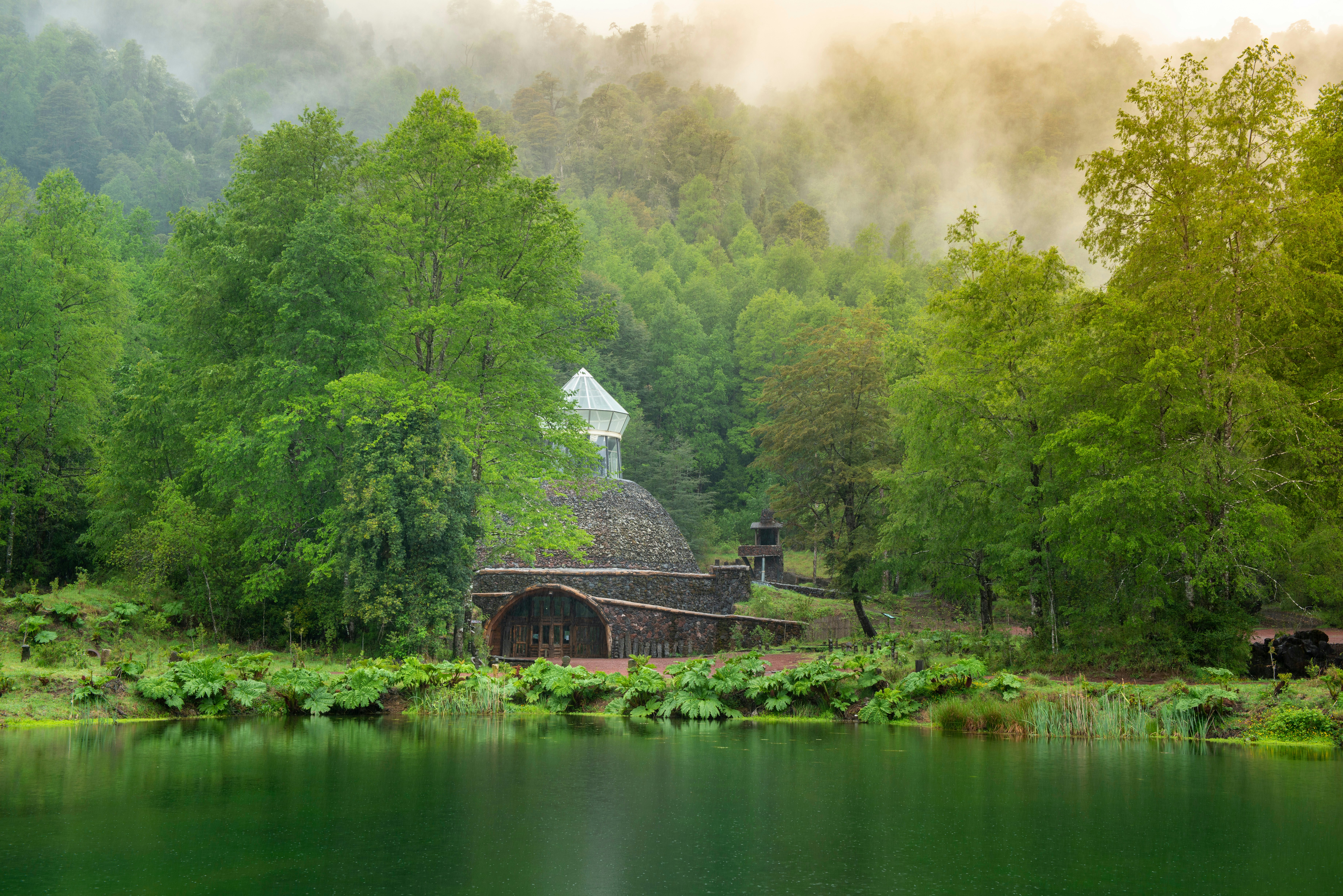 Museum of Volcanoes in the Huilo Huilo Biological Reserve, Chile.
