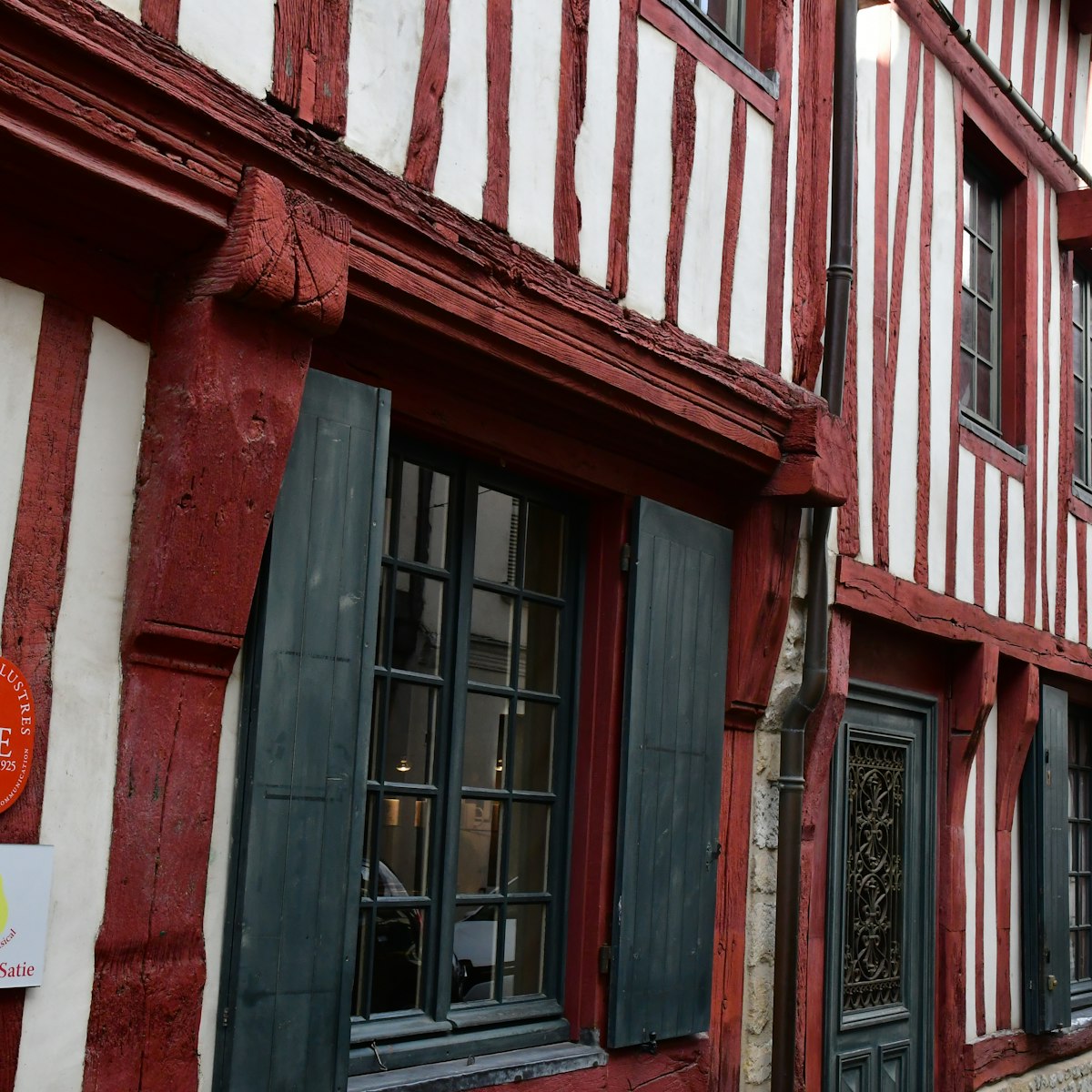 The Erik Satie house in Honfleur, France.