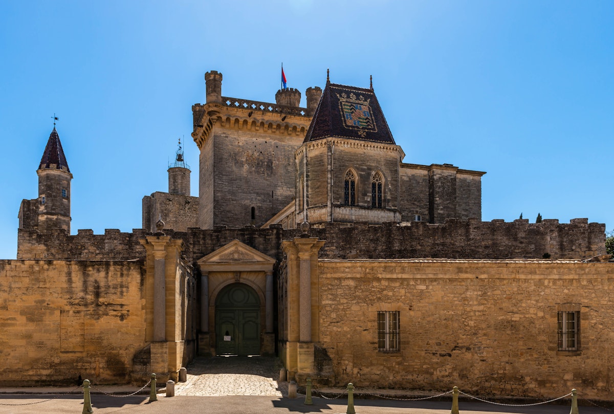 Ducal castle called "The Duchy" of Uzès.