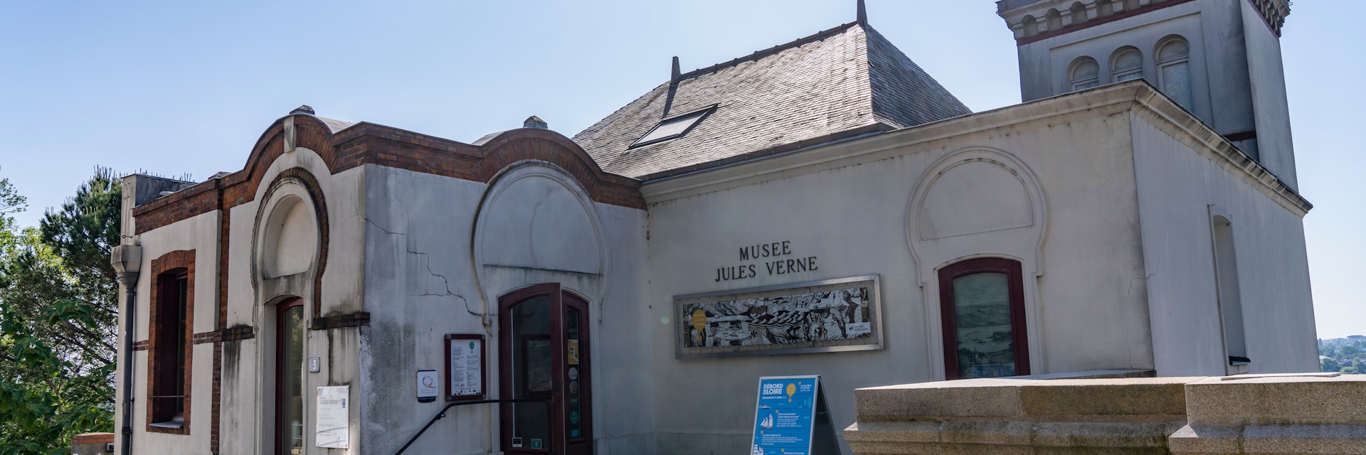 Jules Verne museum in Nantes.