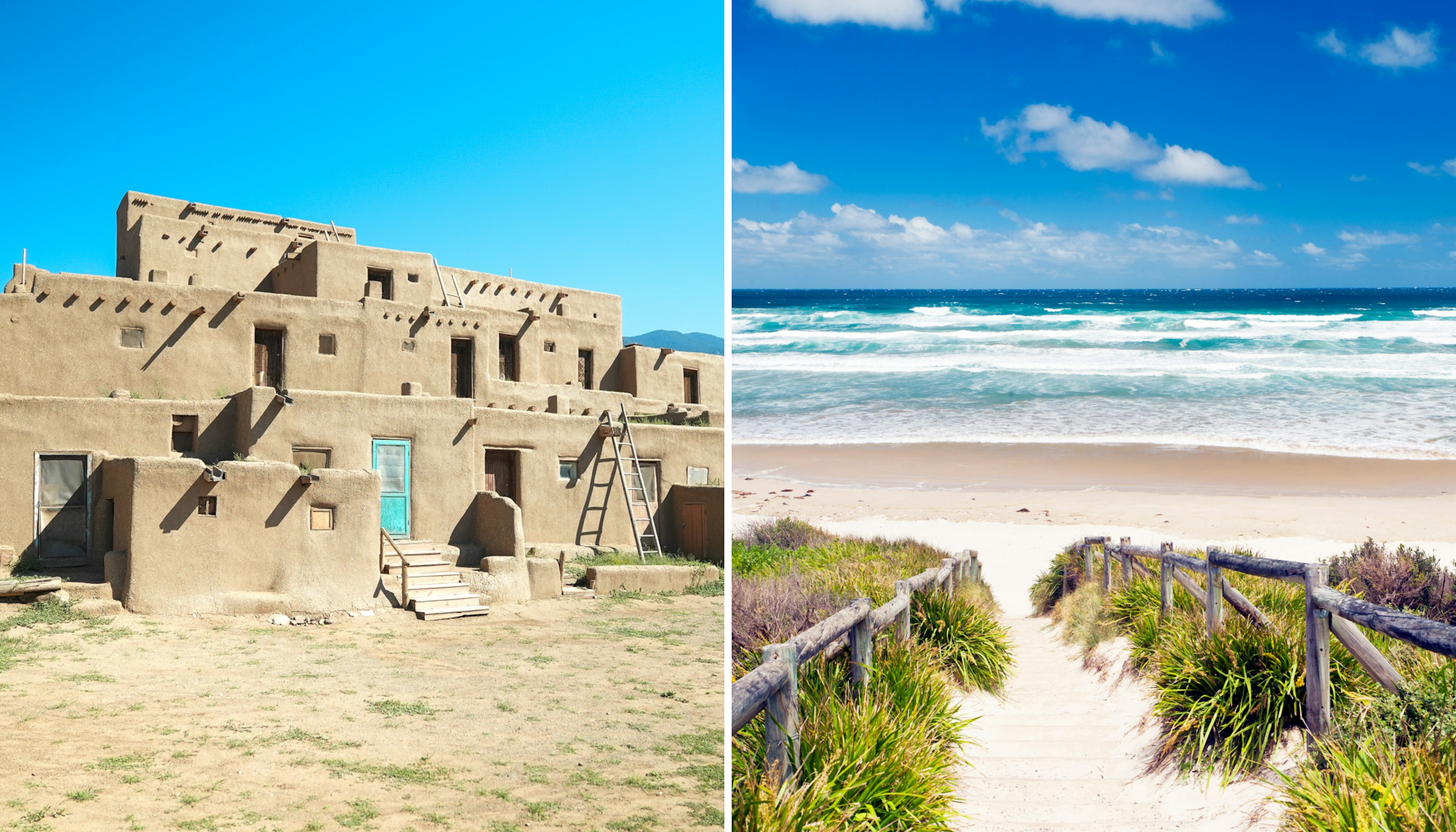 New Mexico combines culture and outdoors; hit the coast on an Australian road trip through New South Wales.