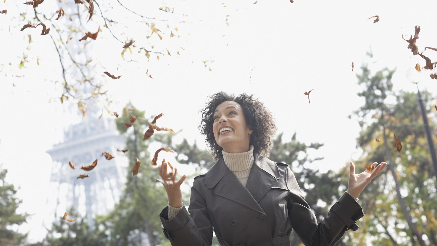 81724275
20s, 25-29 Years, Autumn, Carefree, Casual Clothing, Color Image, Curly Hair, Day, Eiffel Tower, Europe, Falling Leaves, France, Freedom, Fun, Waist Up, Happiness, High Key, Horizontal, Joy, Low Angle View, One Person, One Young Woman Only, Outdoor, Paris, Photography, Season, Smiling, Urban Scene, Vitality