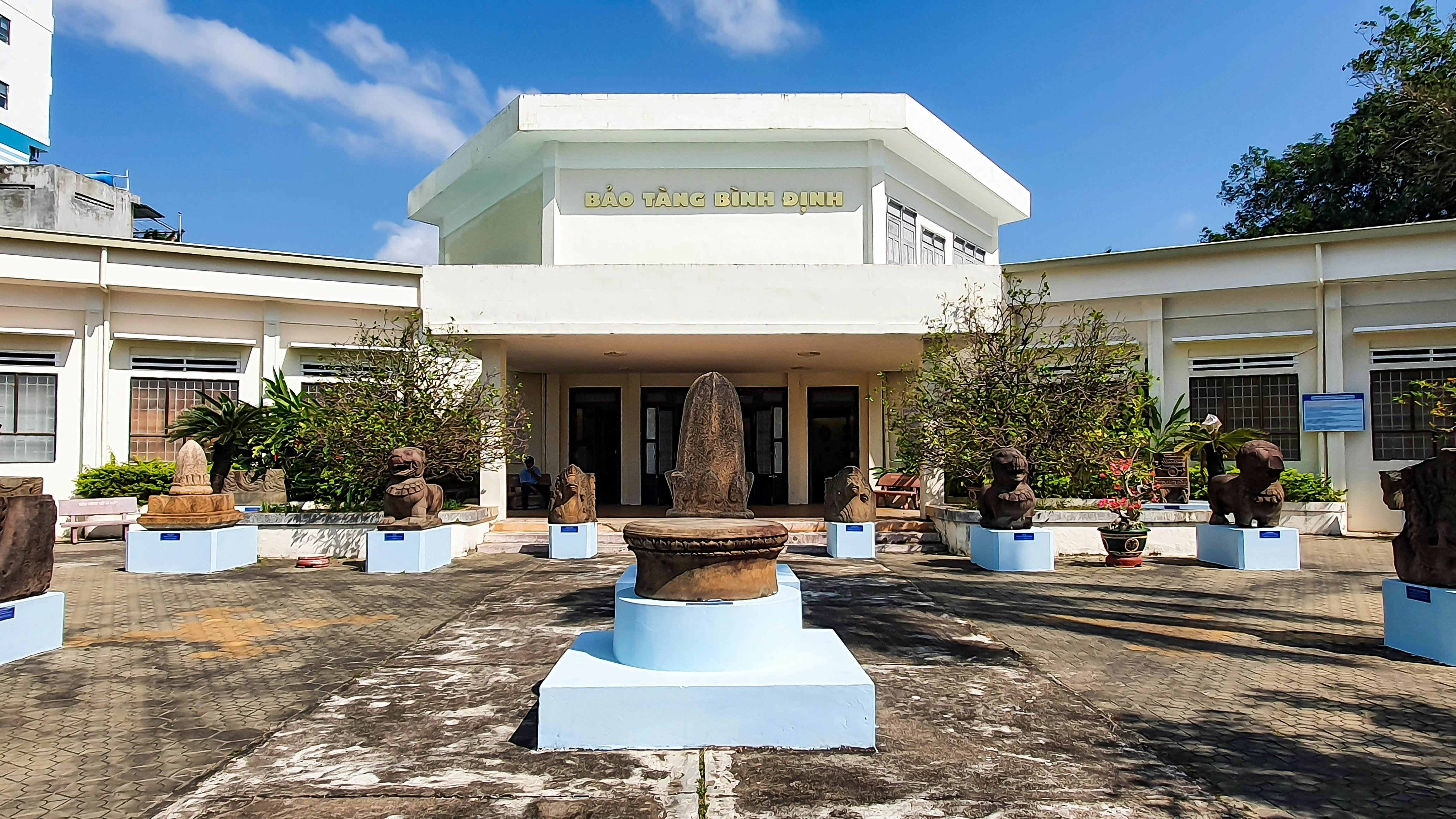 Binh Dinh, Vietnam - March 11, 2022 : Outside View Of Binh Dinh Museum In Quy Nhon City.