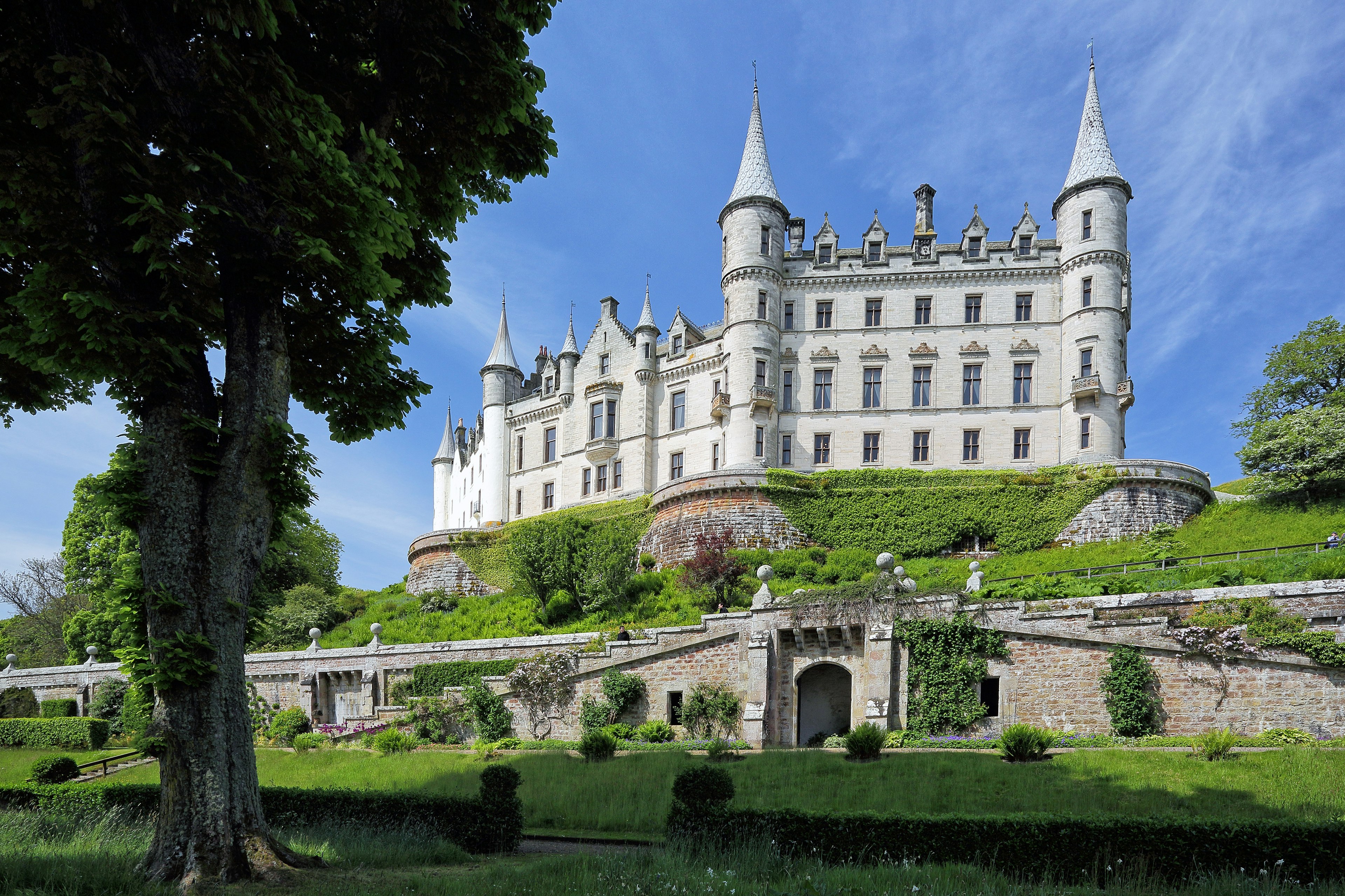 Dunrobin Castle and gardens, Golspie, Scotland