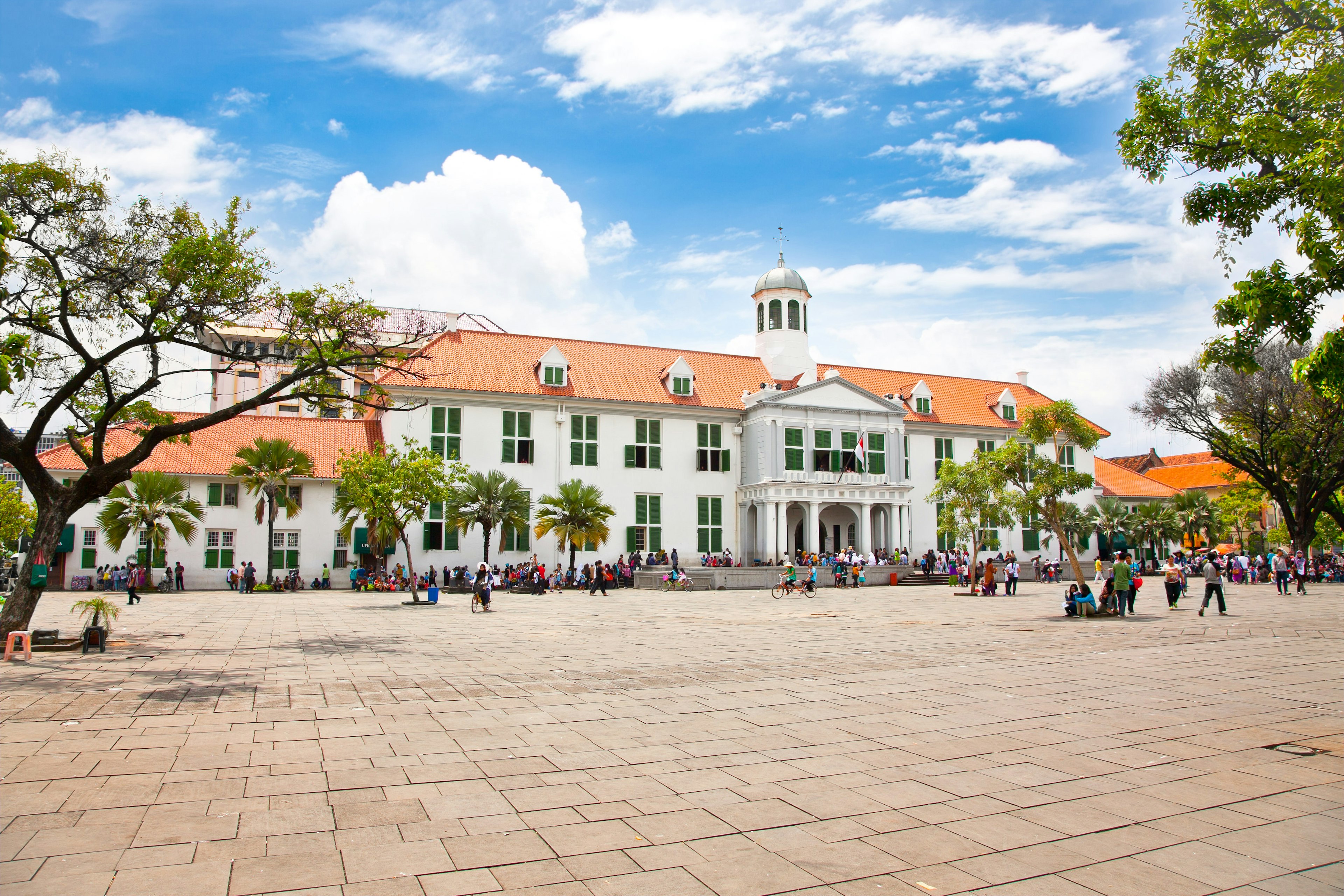 The Sejarah History Museum on Taman Fatahillah, Jakarta