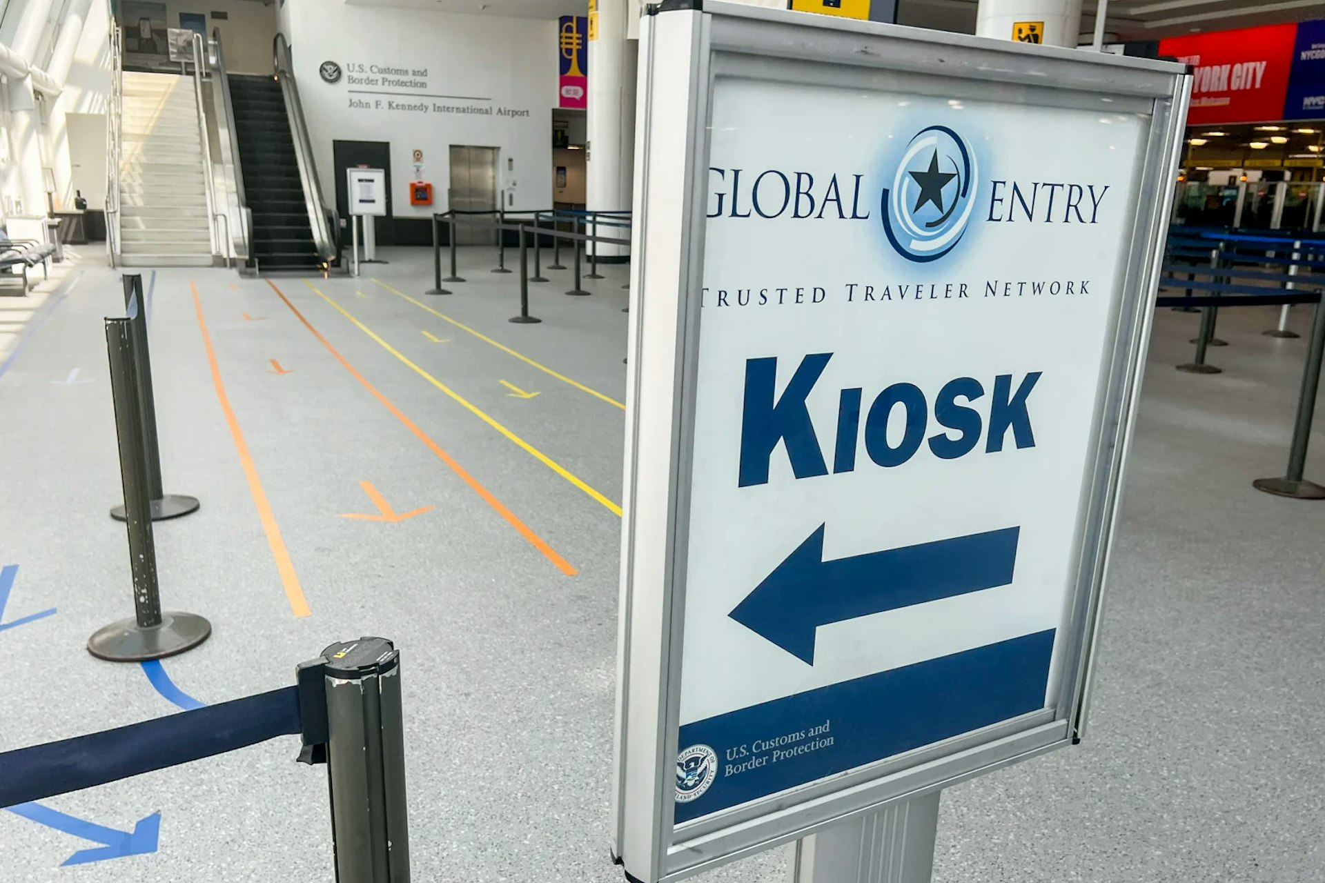 Global Entry sign