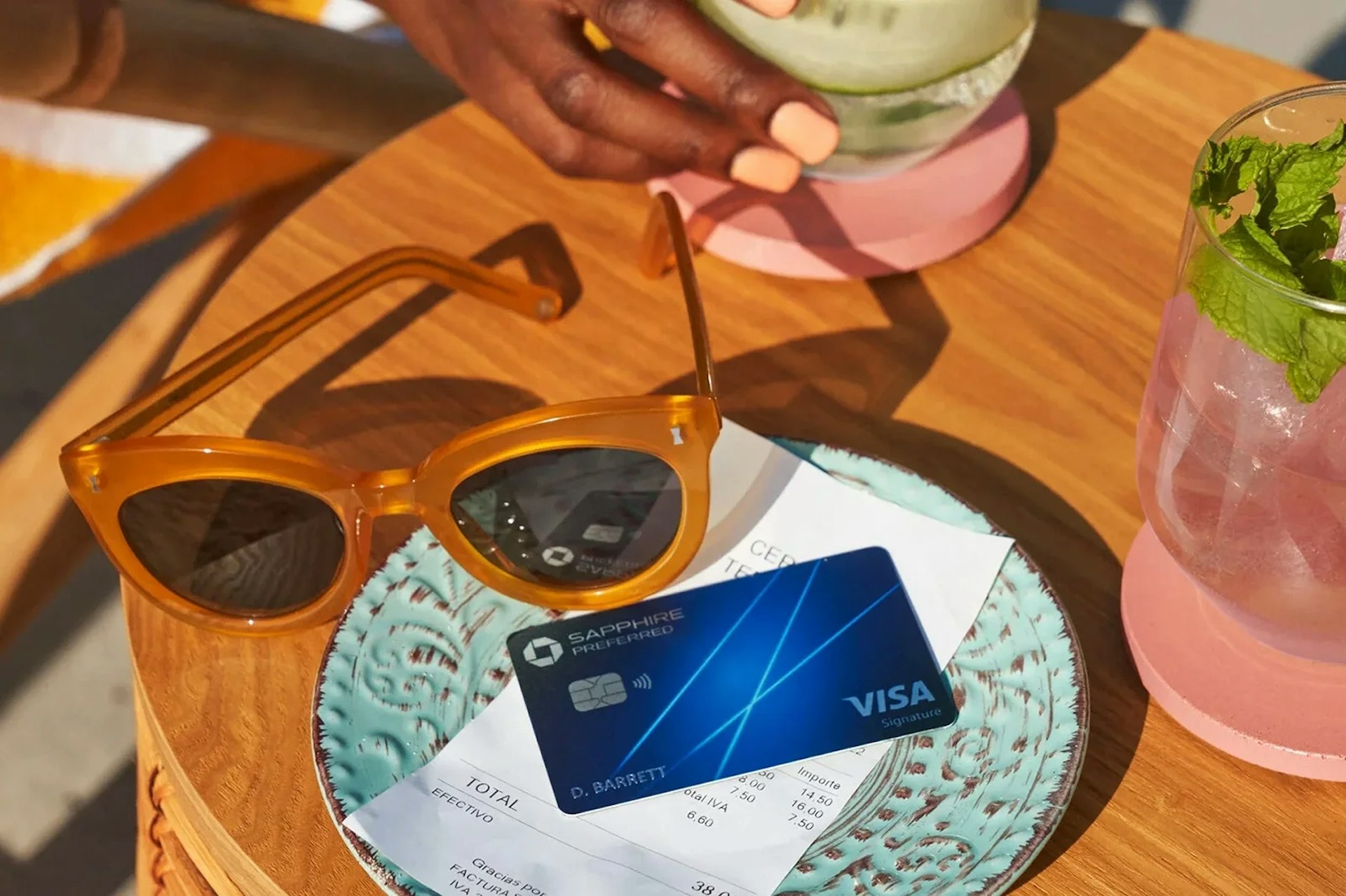 The Chase Sapphire Preferred card