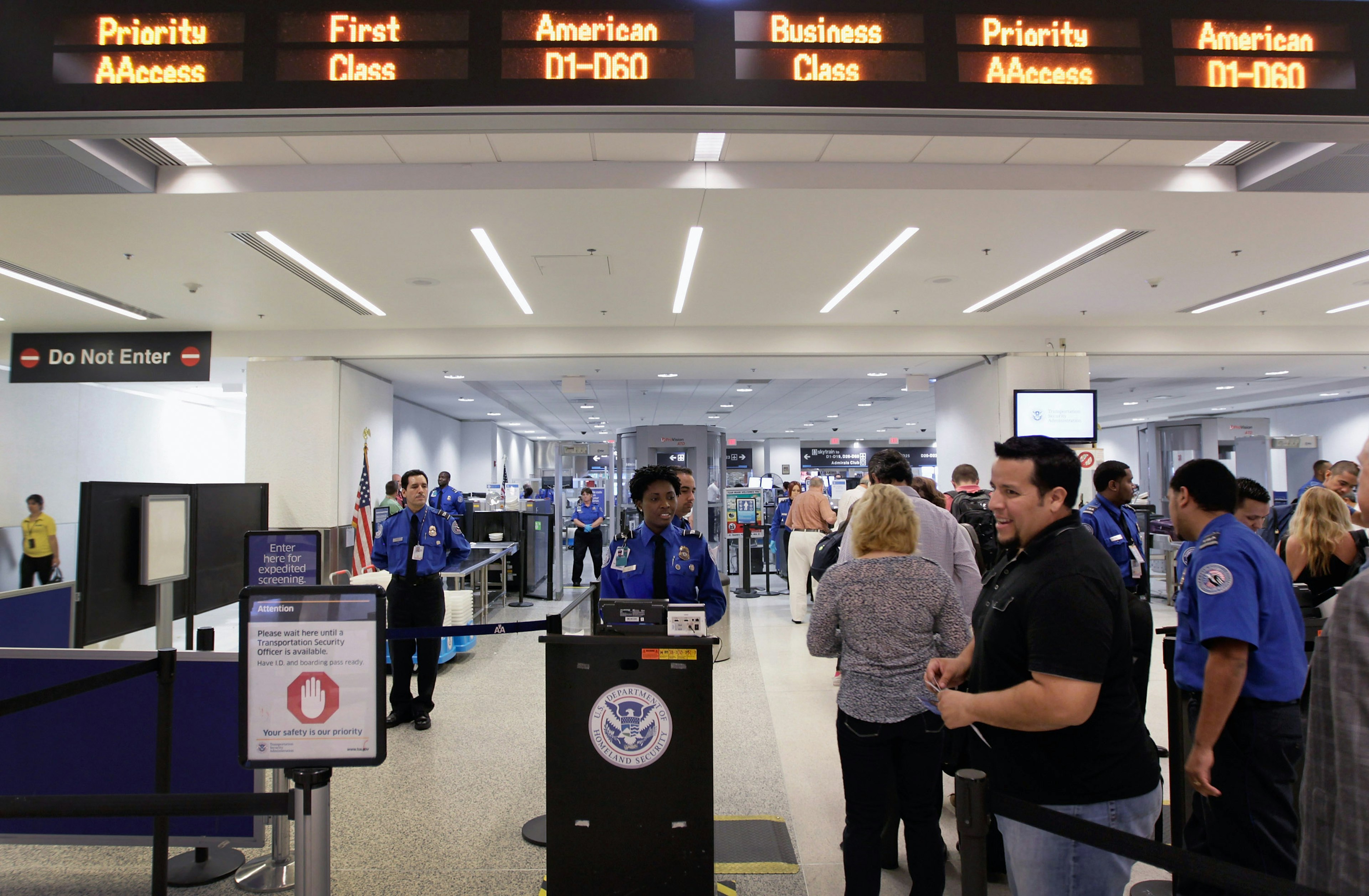 The PreCheck lane