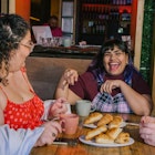 Refinery29 Australia - We Are Many Image Gallery
1464947013
chilling, coffee, crossiant, dark hair, digital capture, excited, friends, glasses, happy, jewellary, mugs, phone, r29, refinery29, refinery29australia, relaxing, smile, tea, vibes, we are many collection, young woman
Friends laughing together in a cafe in Melbourne