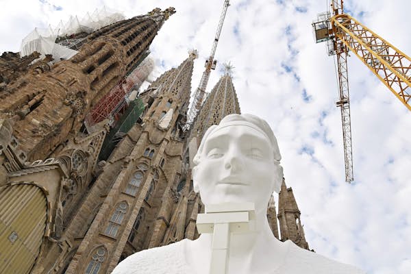 Barcelona's La Sagrada Familia marks a major milestone in its 141-year construction