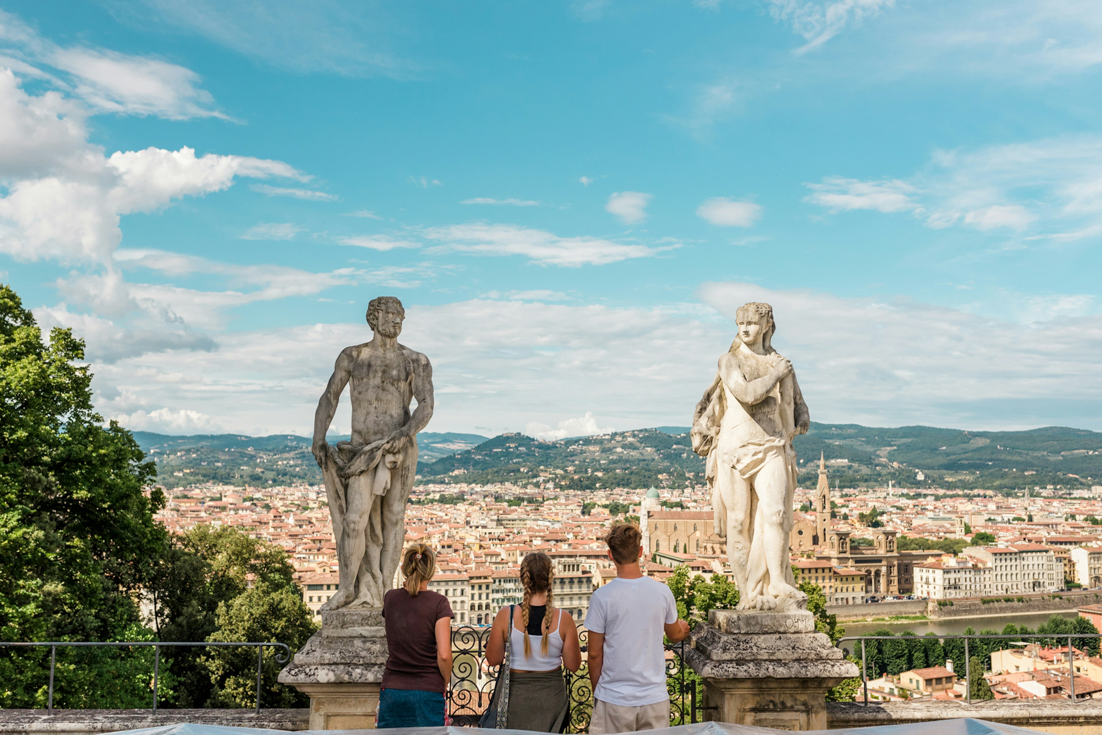 Taking in the splendor of Florence, Italy