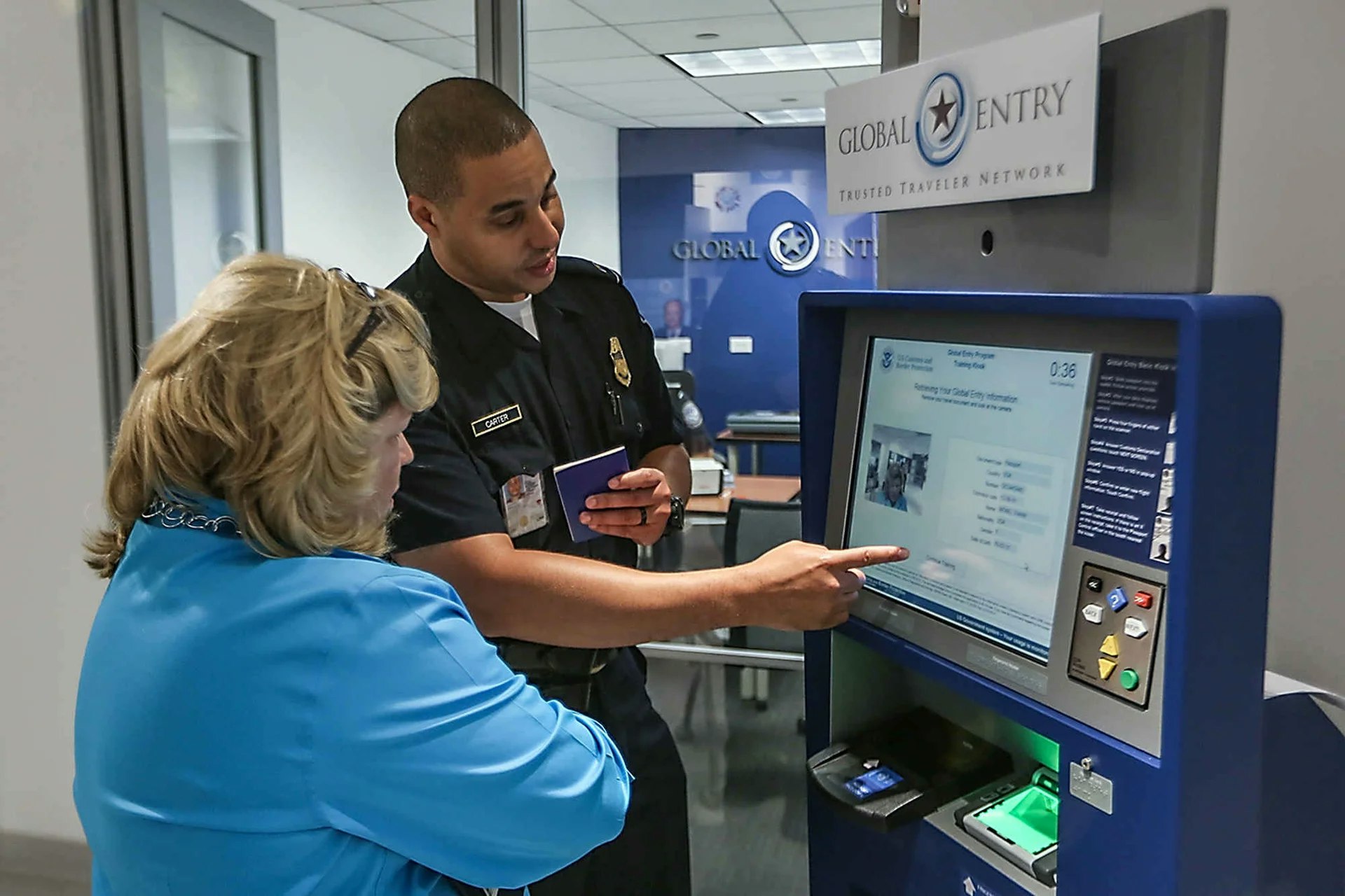 Global Entry stations