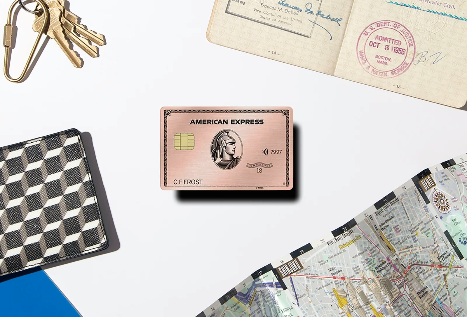 The Rose Gold American Express Card