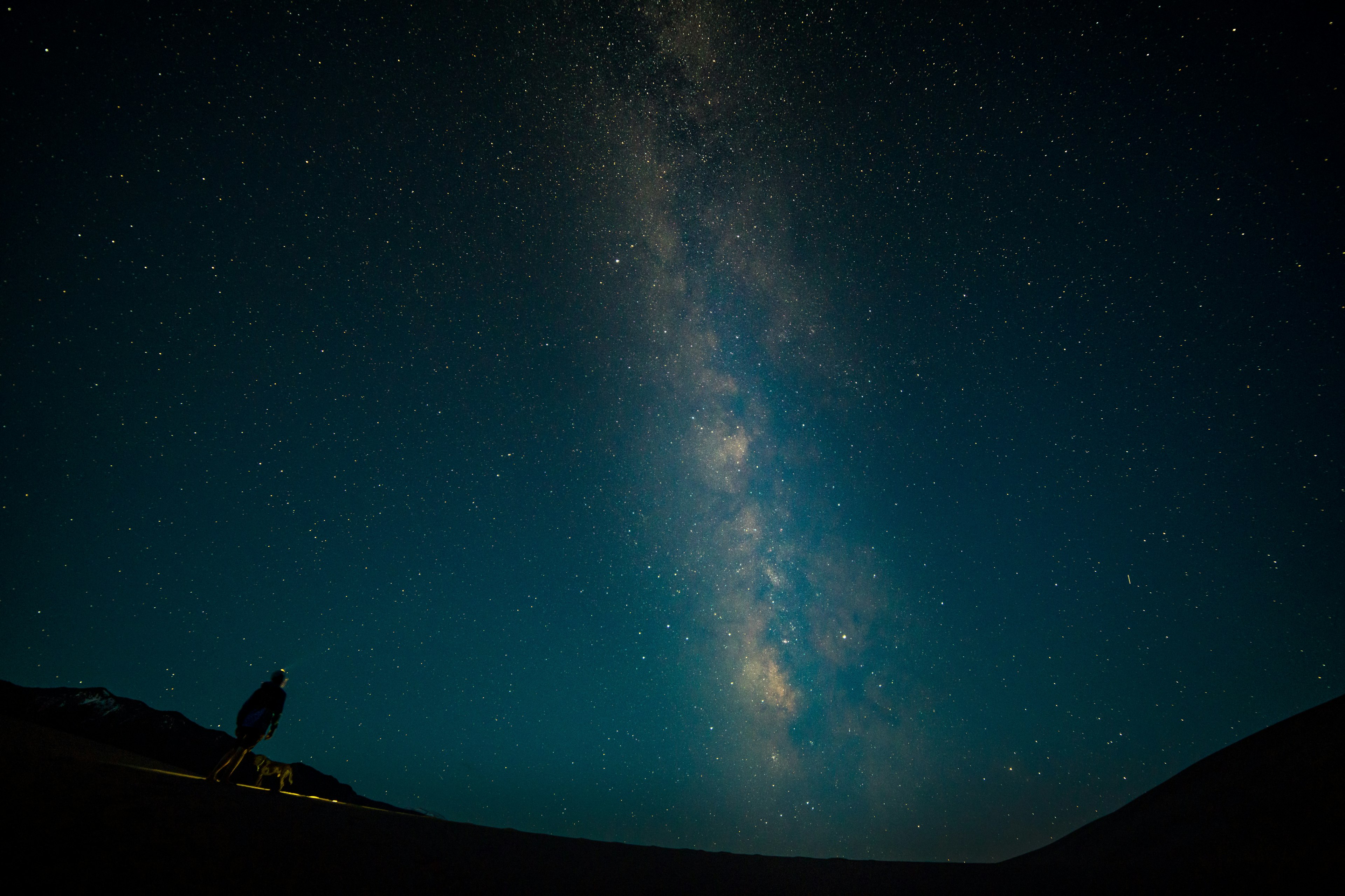 Stars over the Great Sand Dunes, Colorado, USA