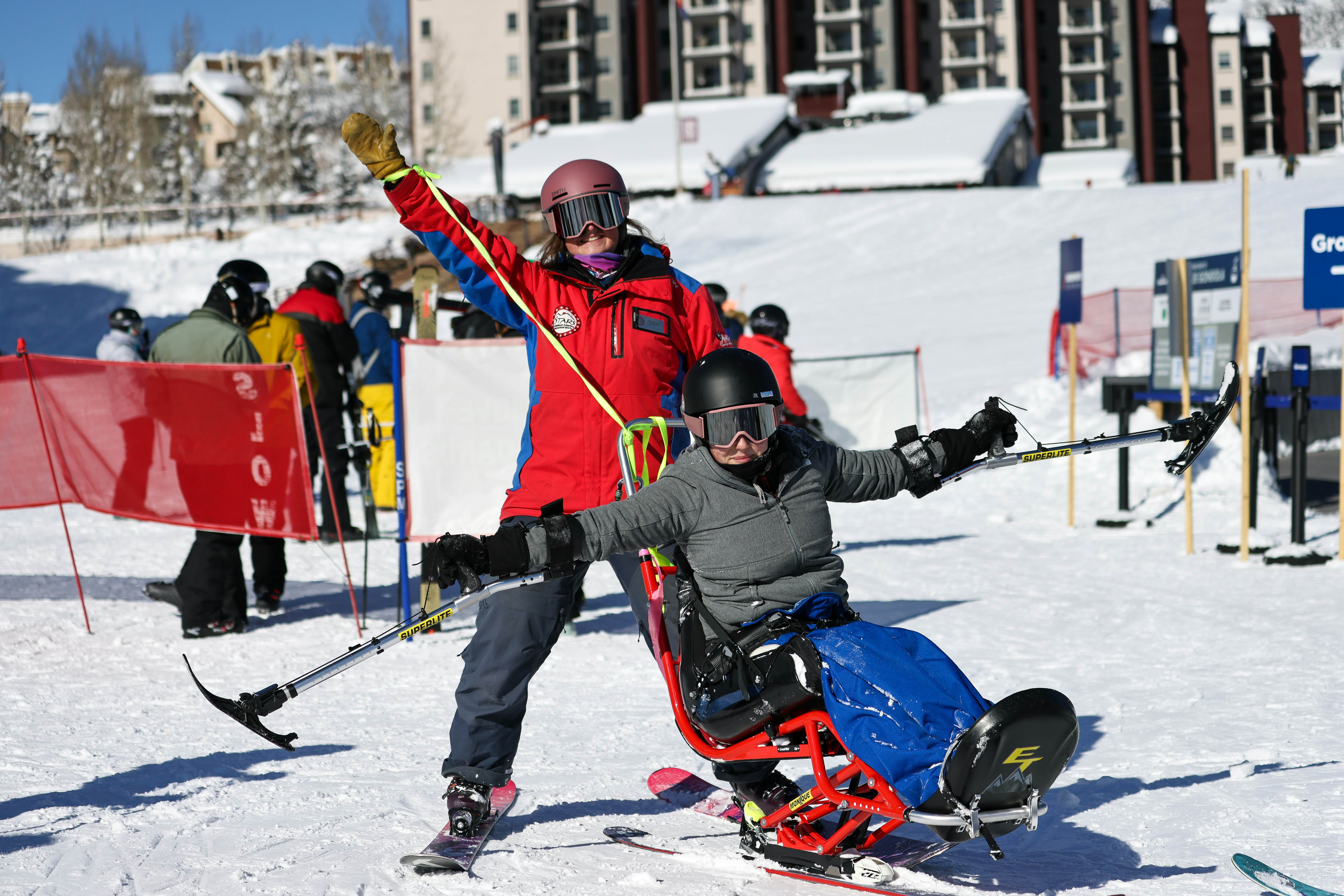 Adaptive Skiing  Adaptive Sports Center
