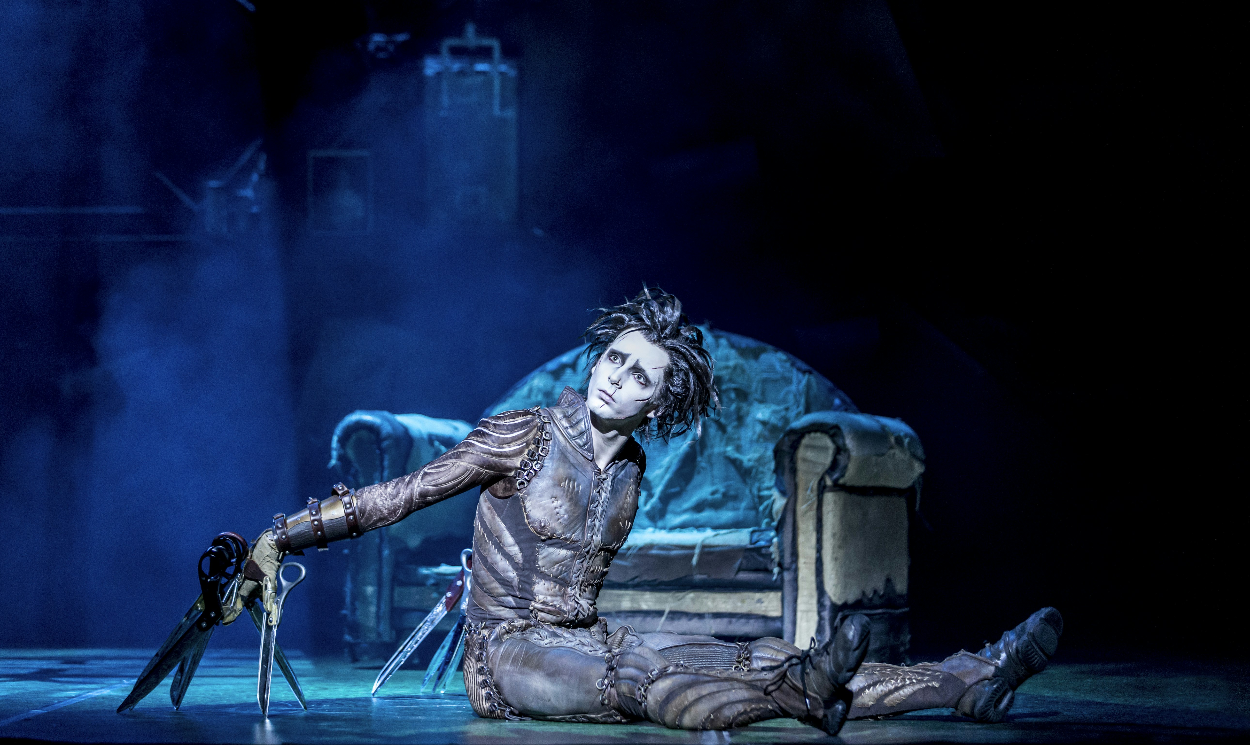 A scene from “Edward Scissorhands,” devised, directed and choreographed by Matthew Bourne