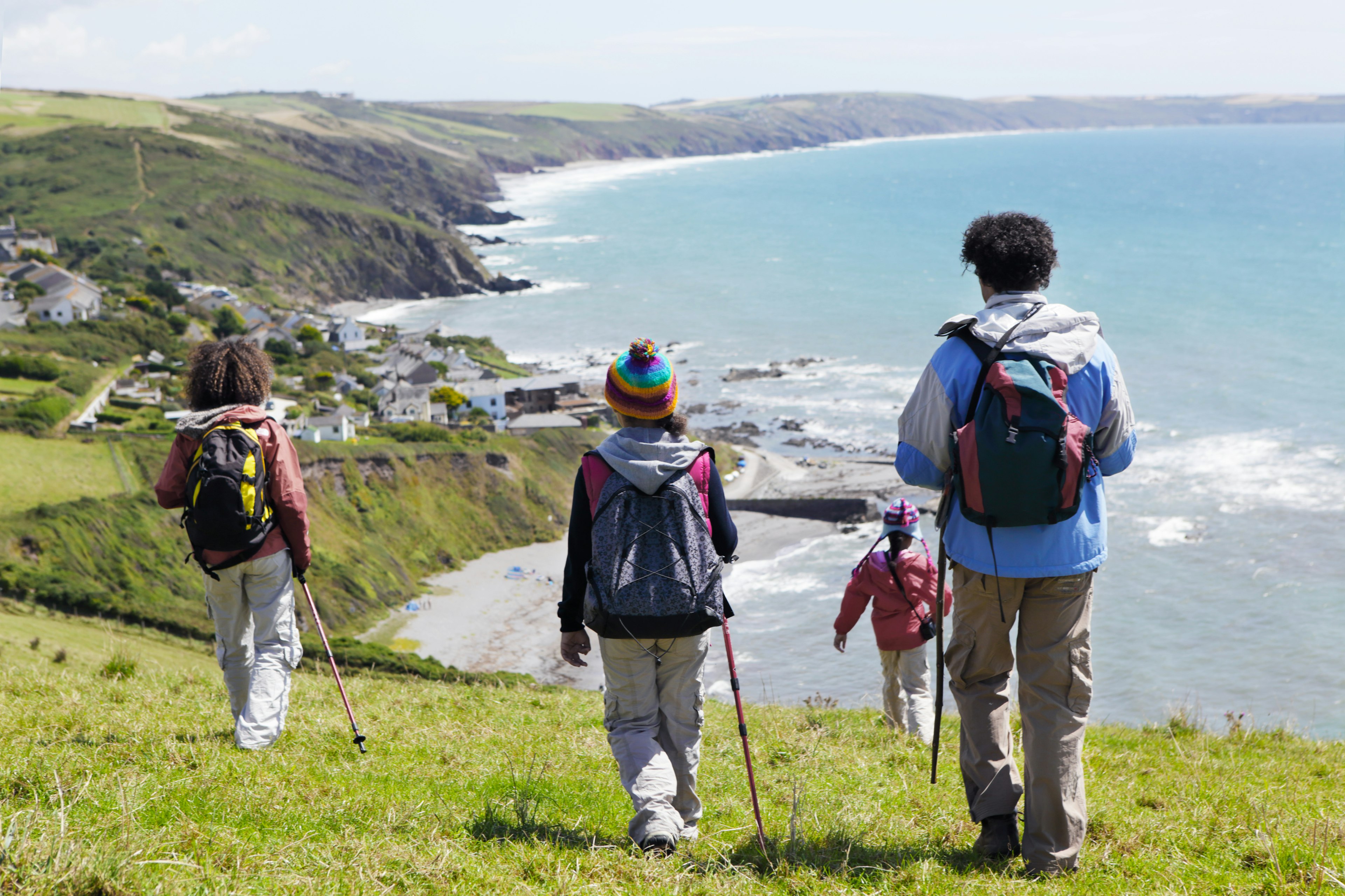 Hiking the cliffs of Cornwall, United Kingdom