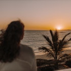 1223176572
30-40 years, adults, atlantic, backlit, beach wear, beautiful, caribbean community, caucasian, dark hair, dream vacation, female tourist, head and shoulders, mid adults, morning light, ocean, palm, sunrise, the bahamas, travel destination, vacation, woman