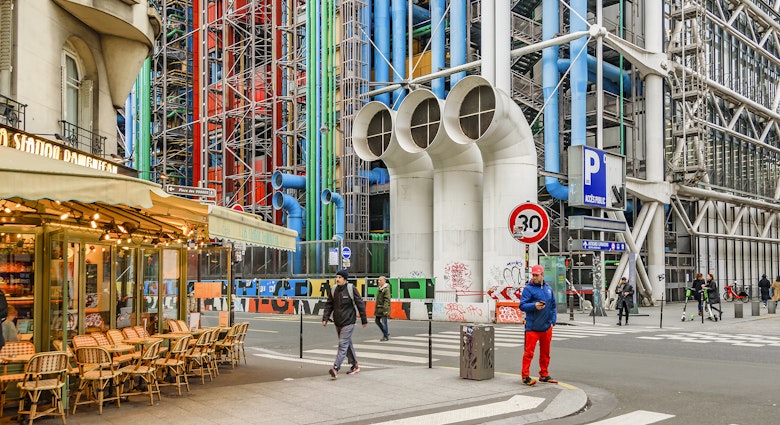PARIS, FRANCE, JANUARY - 2020 - Exterior view of famous pomidou museum, paris, france
1396507374
paris, culture, urban, center, landmark, pompidou, building, centre, georges, beaubourg, attraction, cultural, european, french, richard, roges, renzo, croosroad