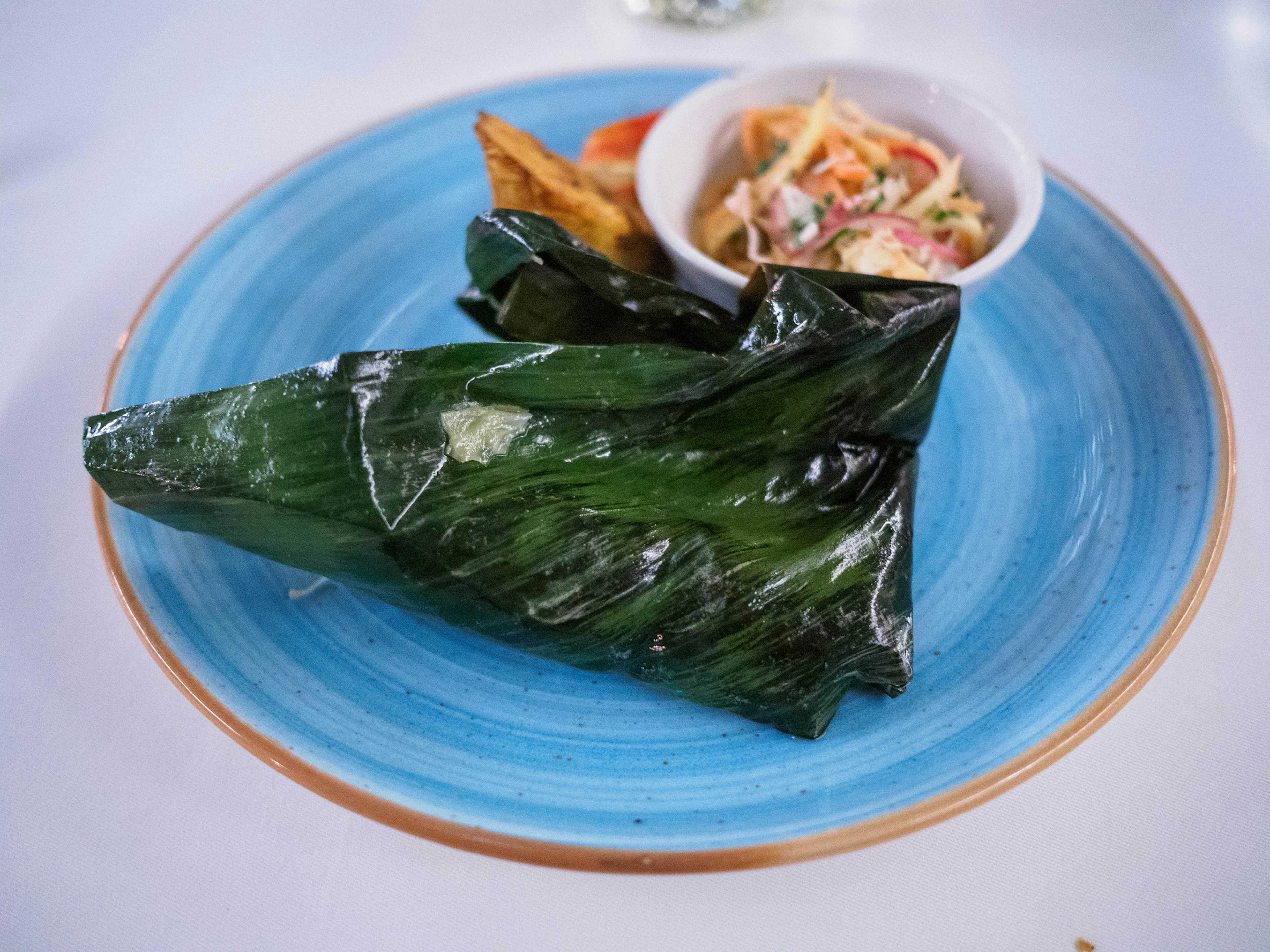 Traditional Grenadian food in the Caribbean island nation of Grenada