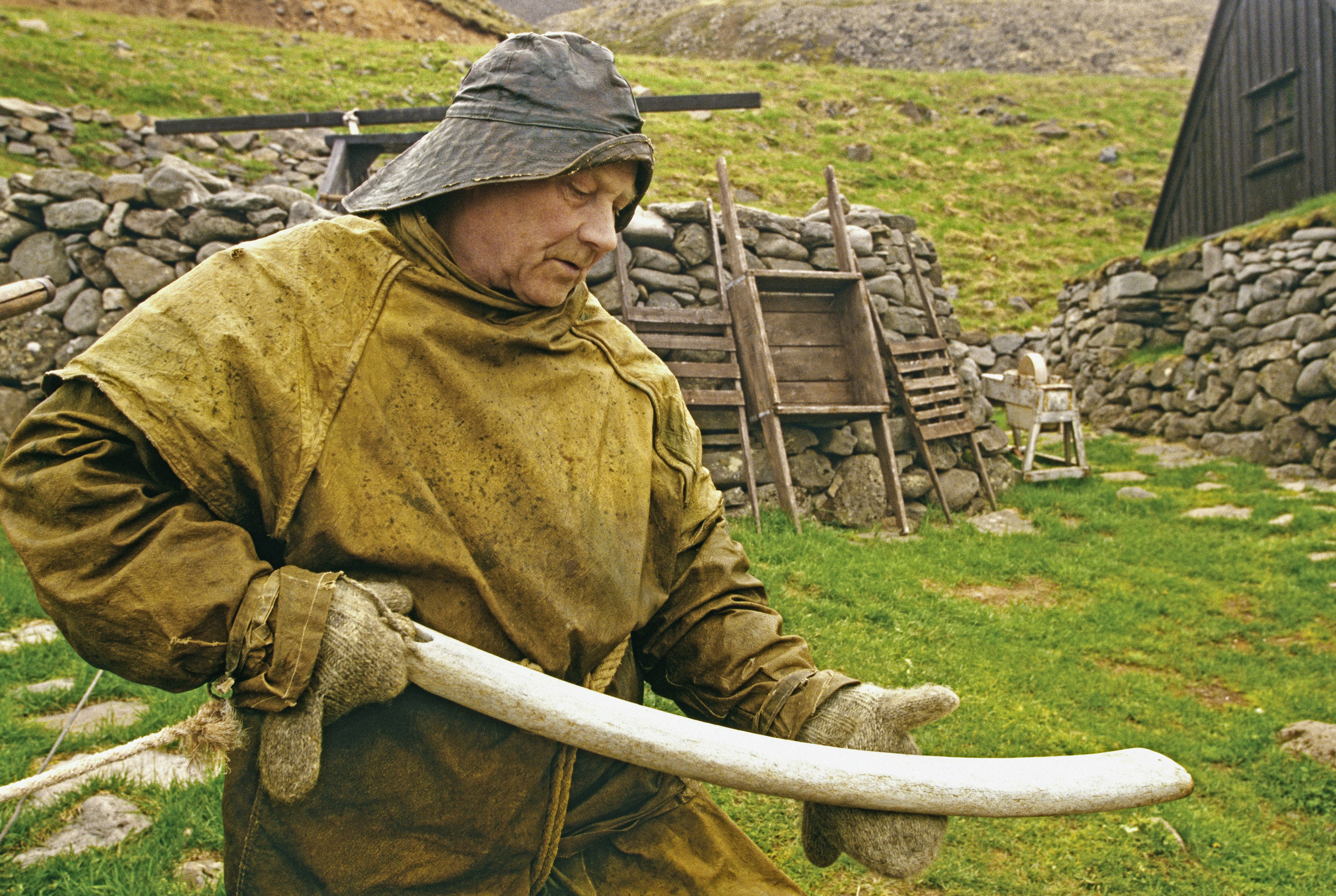 Fisherman at the Bolungarvik Traditional Fishermen's Life Museum