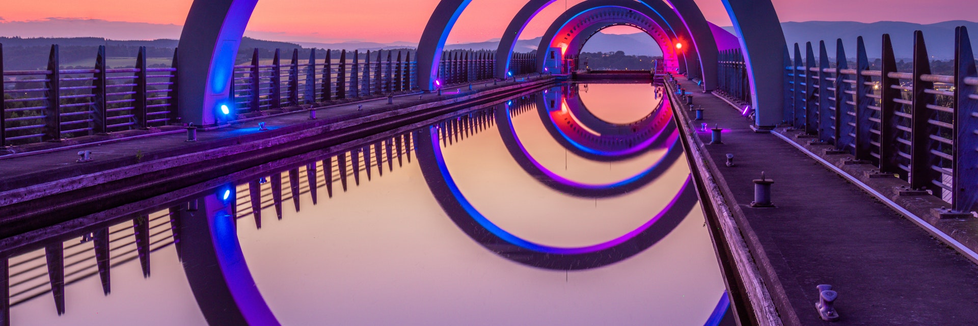 Reflections of The Falkirk Wheel at night
1366835562
boat, calm, circles, colourful, famous, forth and clyde canal, imaginative, innovative, landmark, mechanism, nobody, outdoor, reflections, rotating, scenic, tranquil, unique, waterway