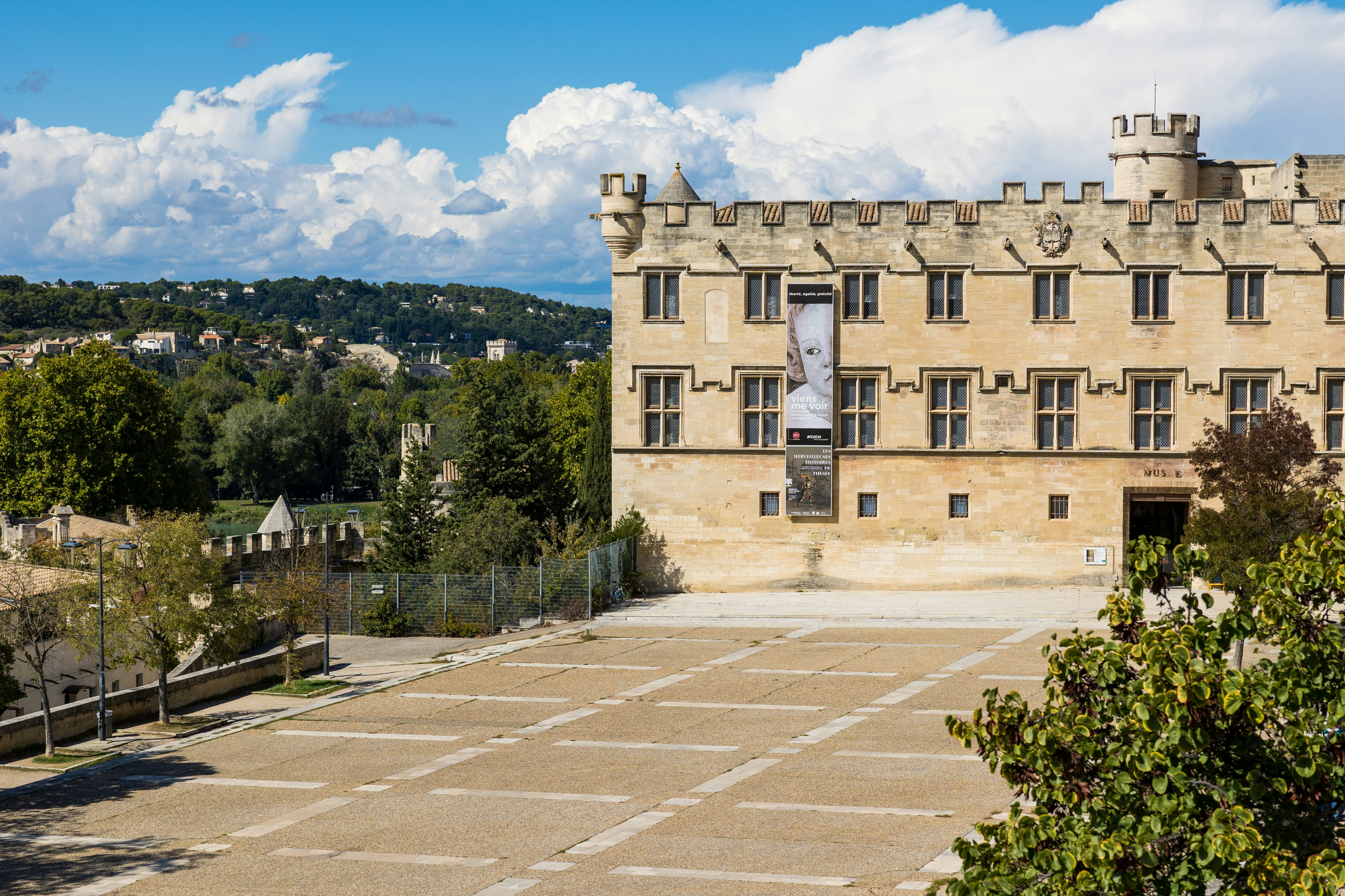 Facade of the Petit Palais from Place du Palais in Avignon
1441868949