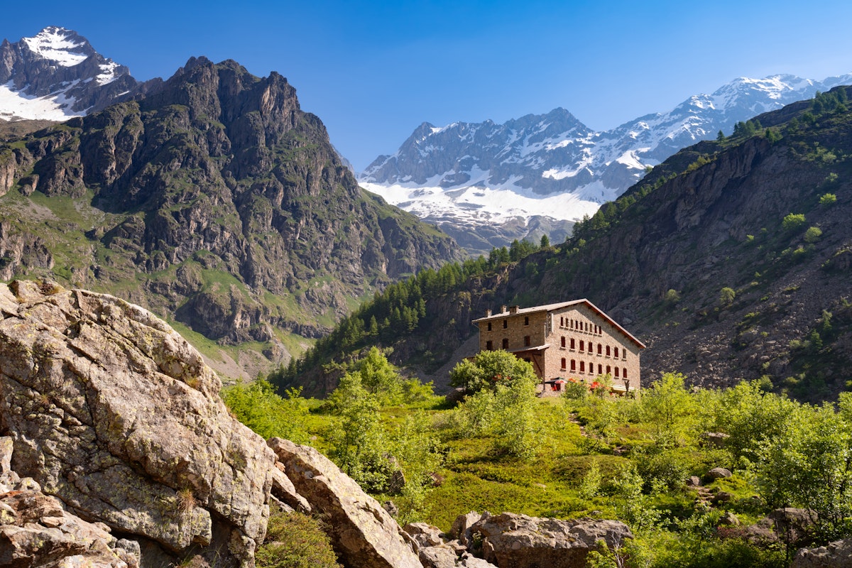 Hautes-Alpes (05), France - June 16, 2022: The Gioberney Refuge in the heart of the Ecrins National Park massif late Spring- Summer. Valgaudemar valley in the French Alps
1470482197
ecrins national park, gioberney refuge, gioberney, alpine, ecrins massif, vaccivier peaks, les rouies, high mountain, paca, tourist attraction, peak, refuge