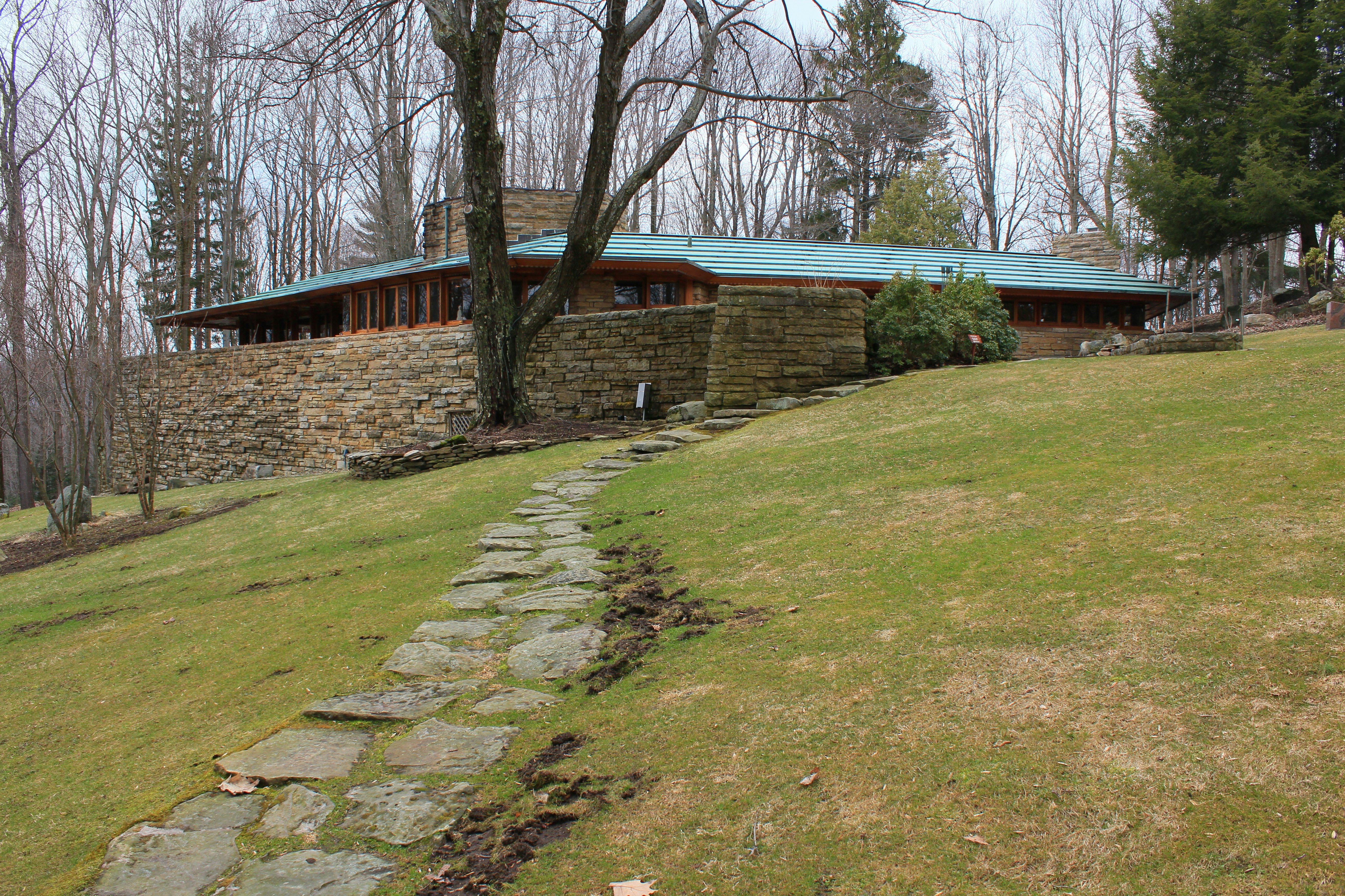 Chalk Hill, PA - 03/21/2015: Kentuck Knob. Architect Frank Lloyd Wright. built 1954; Shutterstock ID 1179463627; full: Digital; gl: 65050; netsuite: poi; your: Barbara Di Castro
1179463627