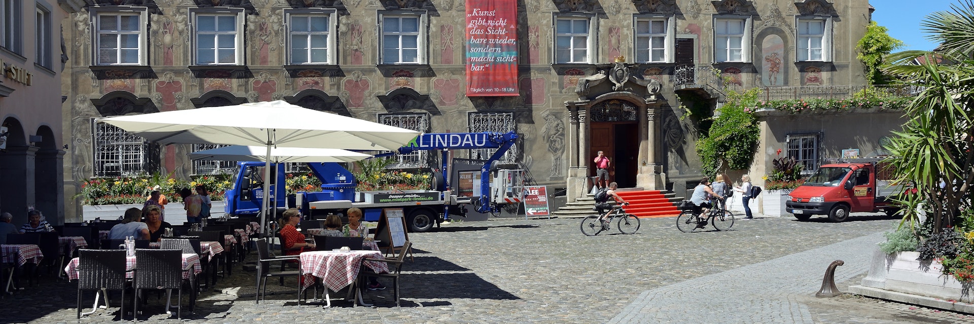 Lindau, Bavaria, Germany - July 17, 2021: Patrician house Cavazzen on the market place of Lindau in the Lake Constance from 1729 used as local museum of the city - Germany.; Shutterstock ID 2391700893; full: digital; gl: 65050; netsuite: poi; your: Barbara Di Castro
2391700893