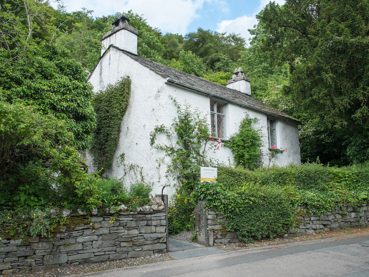 Grasmere, Lake District, UK - June 2017: Dove Cottage - picturesque home of the poet William Wordsworth.
690001708