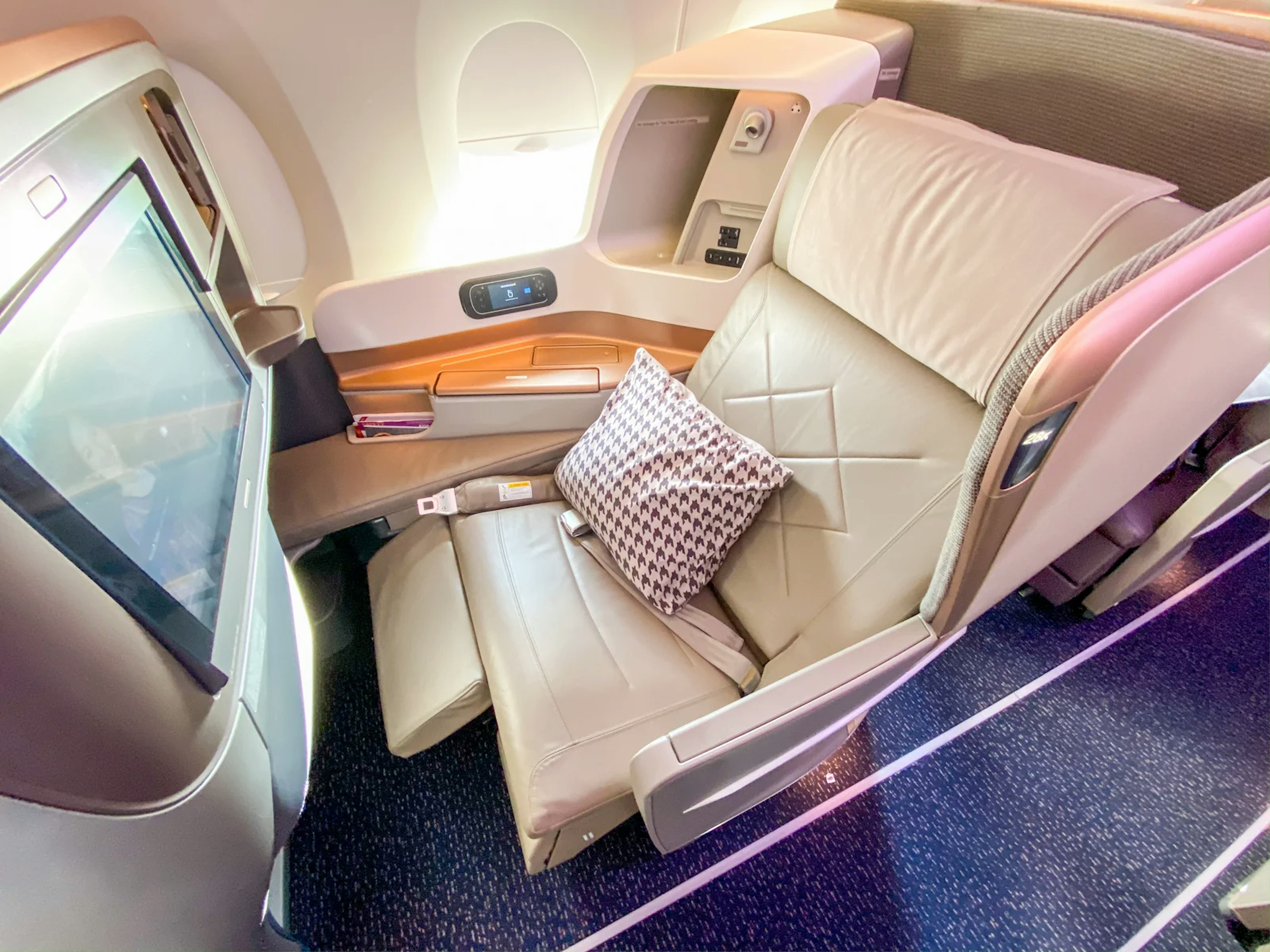 Business class Singapore Airlines' A350-900ULR