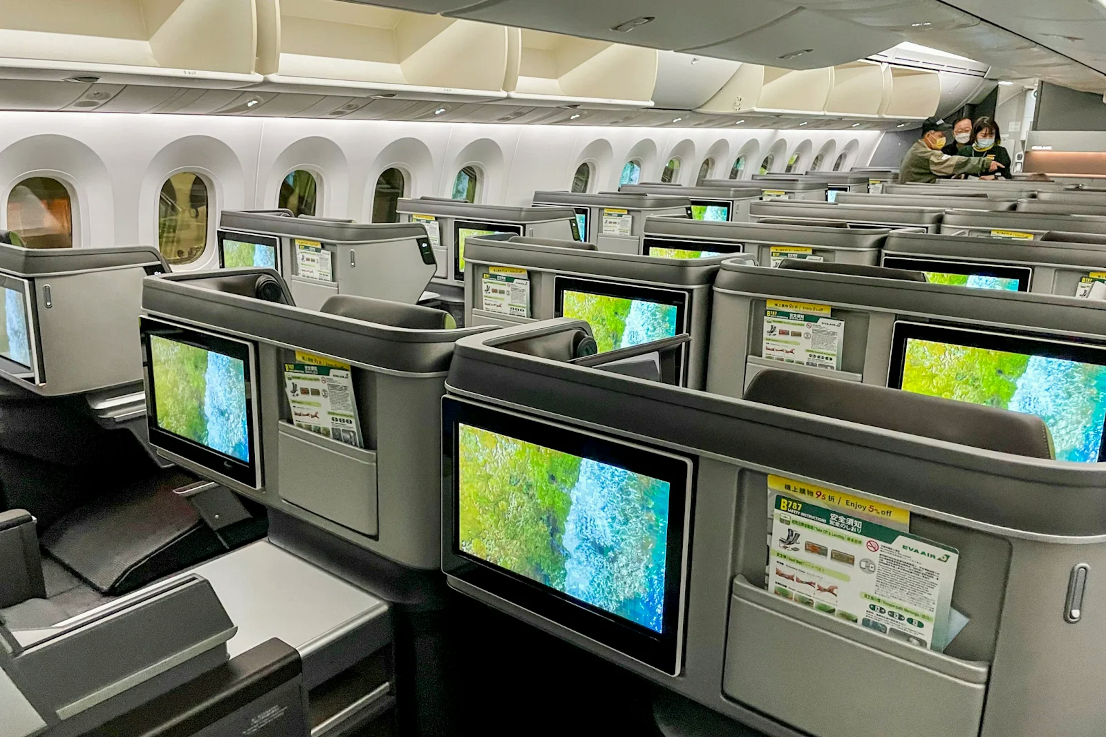 EVA Air 787-10 Business Class