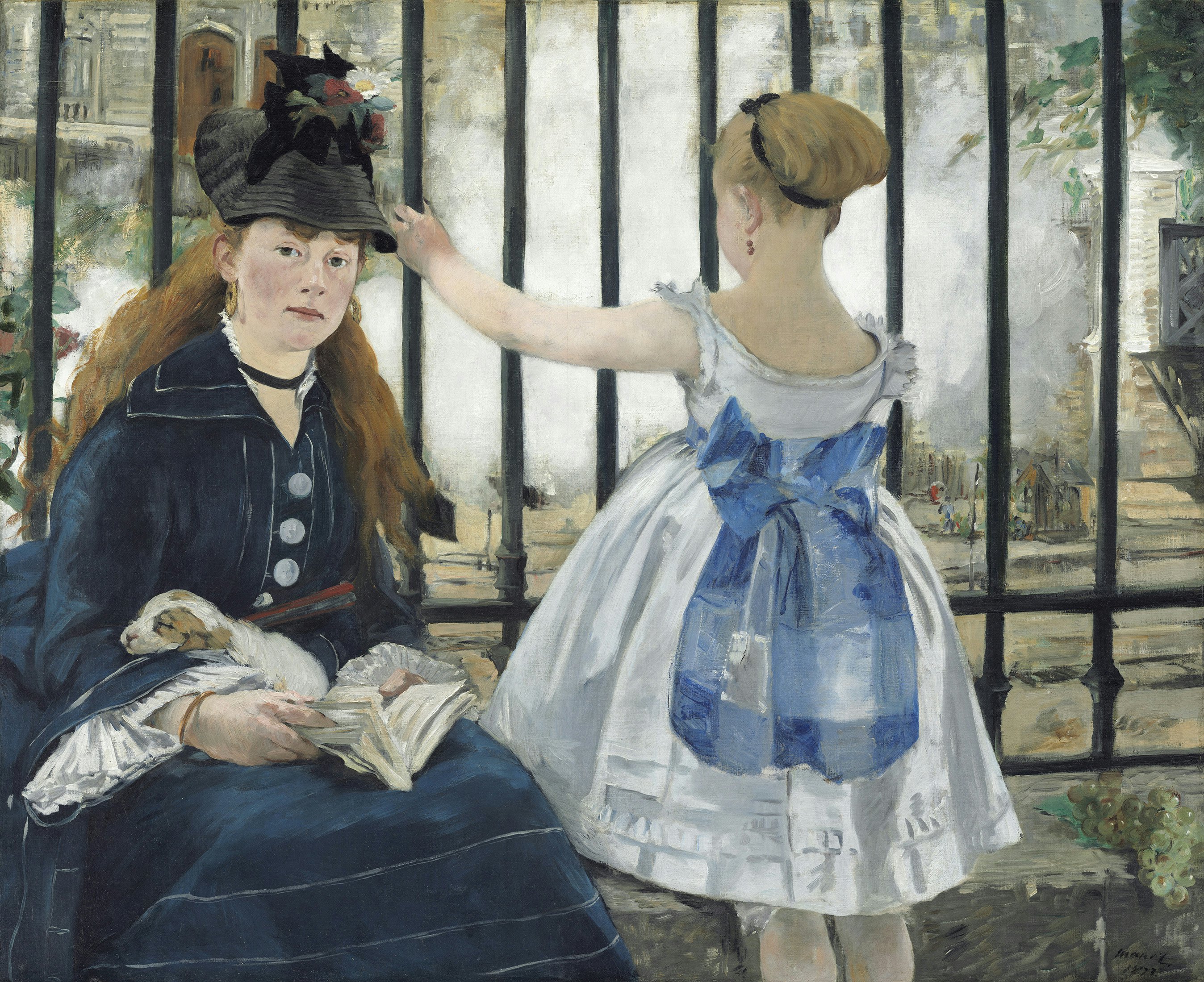 Manet's seminal 19th-century work “The Railway”